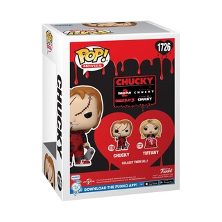 Foto 3 | Figura De Vinilo Funko Pop Movies Valentines Chucky 9.8cm - Venta Internacional.