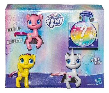 Foto 1 | My Little Pony 3 Pack Pinkie Pie, Fluttershy Y Potion Nova