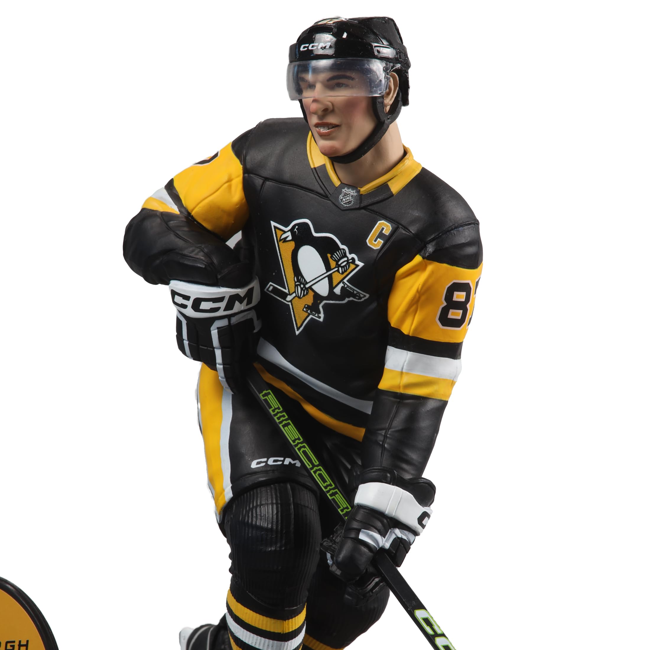 Foto 2 | Figura Mcfarlane Toys Sidney Crosby Nhl 18 Cm - Pittsburgh - Venta Internacional.