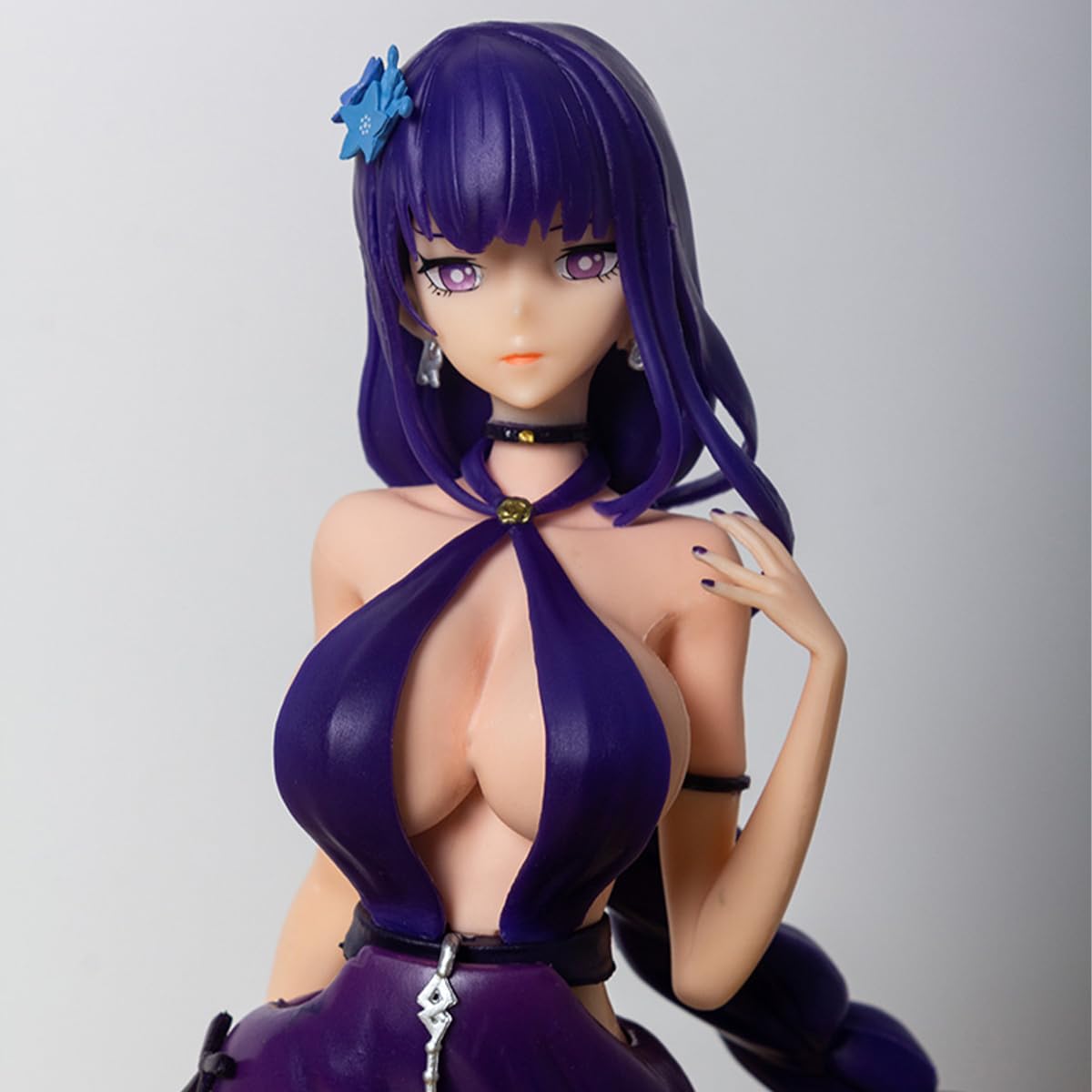 Foto 6 pulgar | Figura Rzahuahu Shogun Genshin Impact Raiden-Venta Internacional