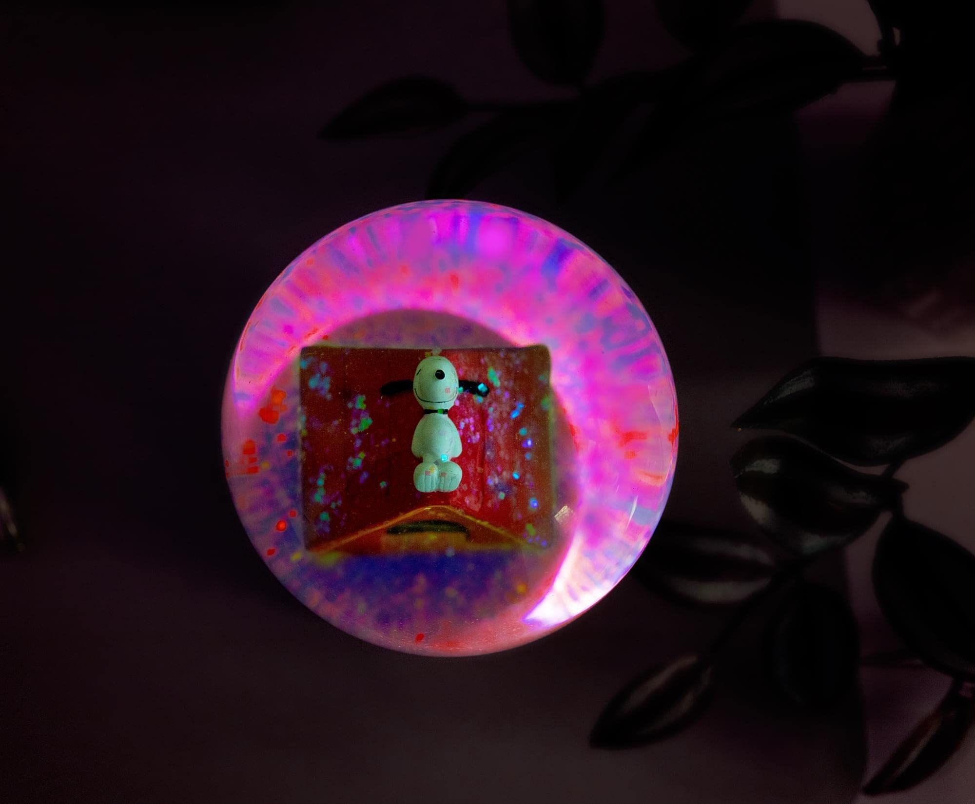 Foto 7 | Snow Globe Silver Buffalo Peanuts Group, 100 Ml, Iluminada - Venta Internacional.