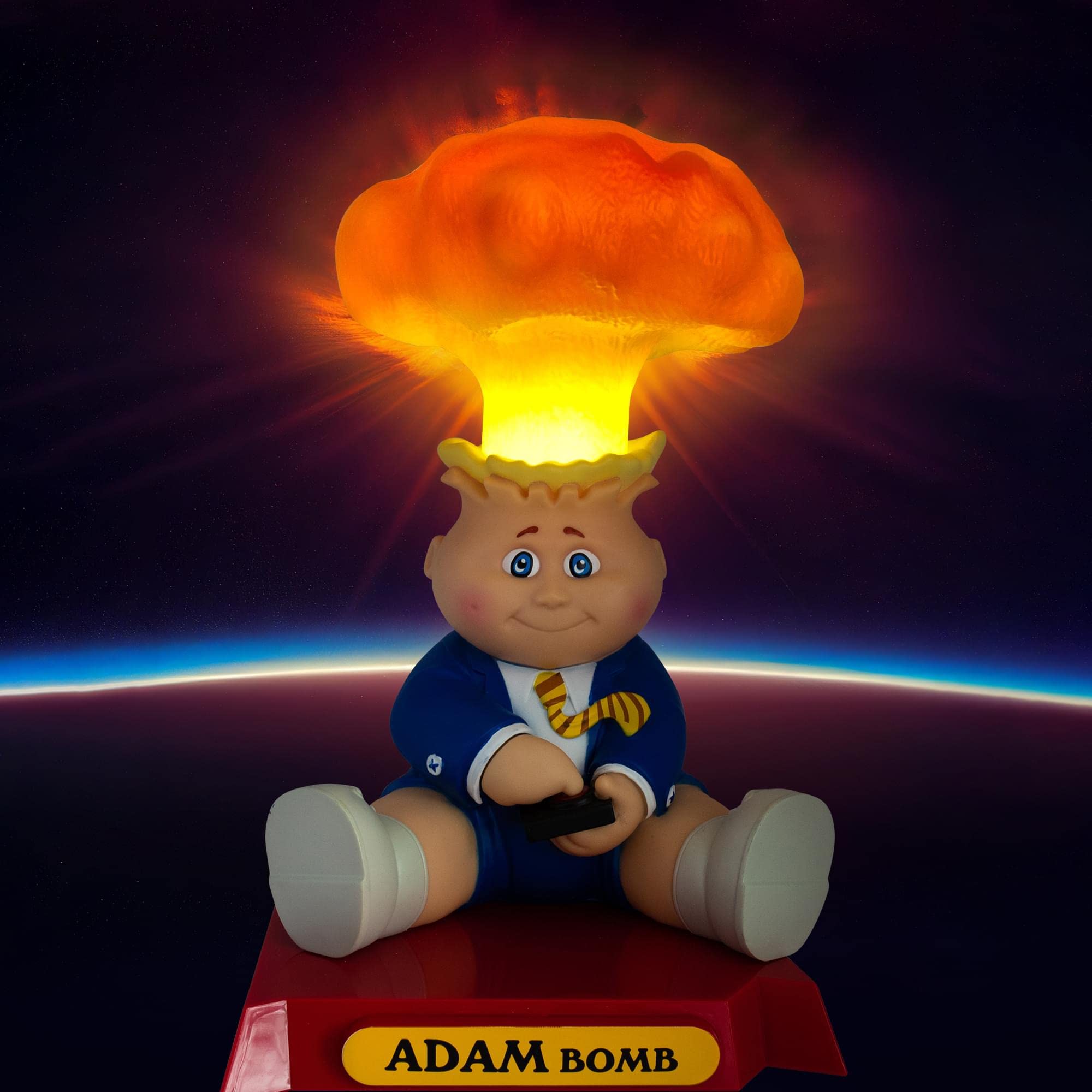 Foto 3 pulgar | Cubo De Basura Para Niños Con Forma De Figura, Modelo Adam Bomb, 25 Cm De Alto - Venta Internacional.