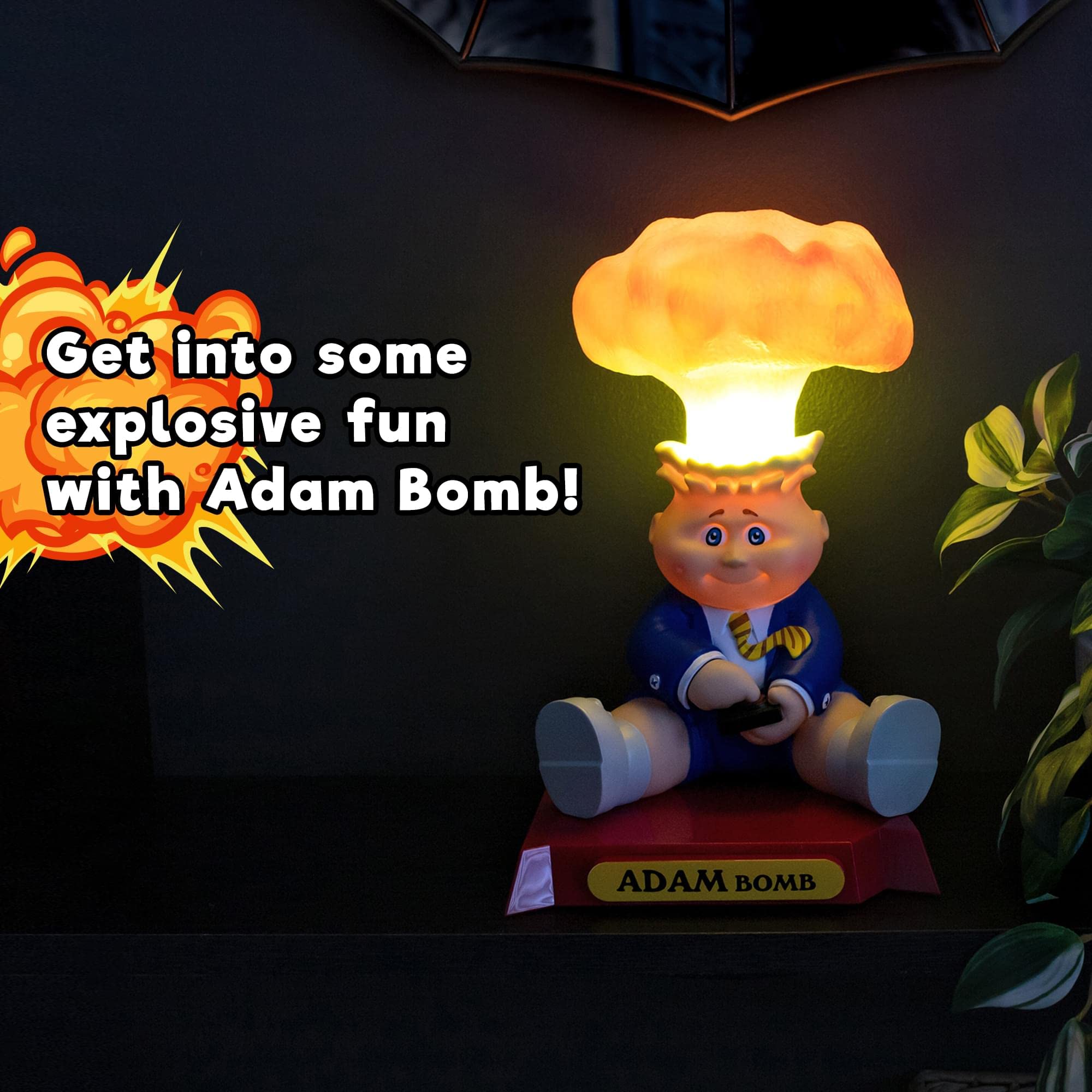 Foto 5 pulgar | Cubo De Basura Para Niños Con Forma De Figura, Modelo Adam Bomb, 25 Cm De Alto - Venta Internacional.