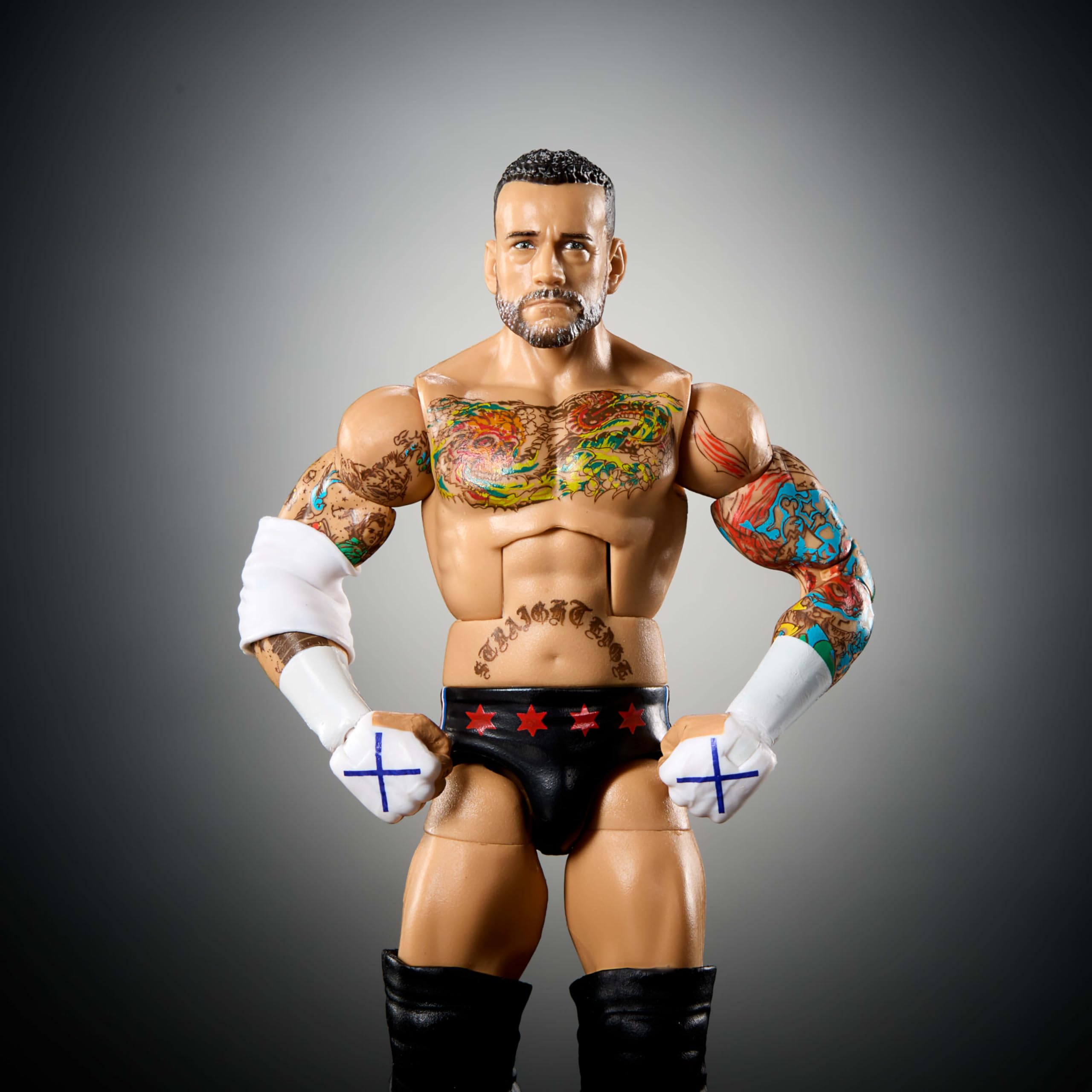 Foto 3 | Figura De Acción Mattel Wwe Elite Cm Punk Series #115 15cm - Venta Internacional.