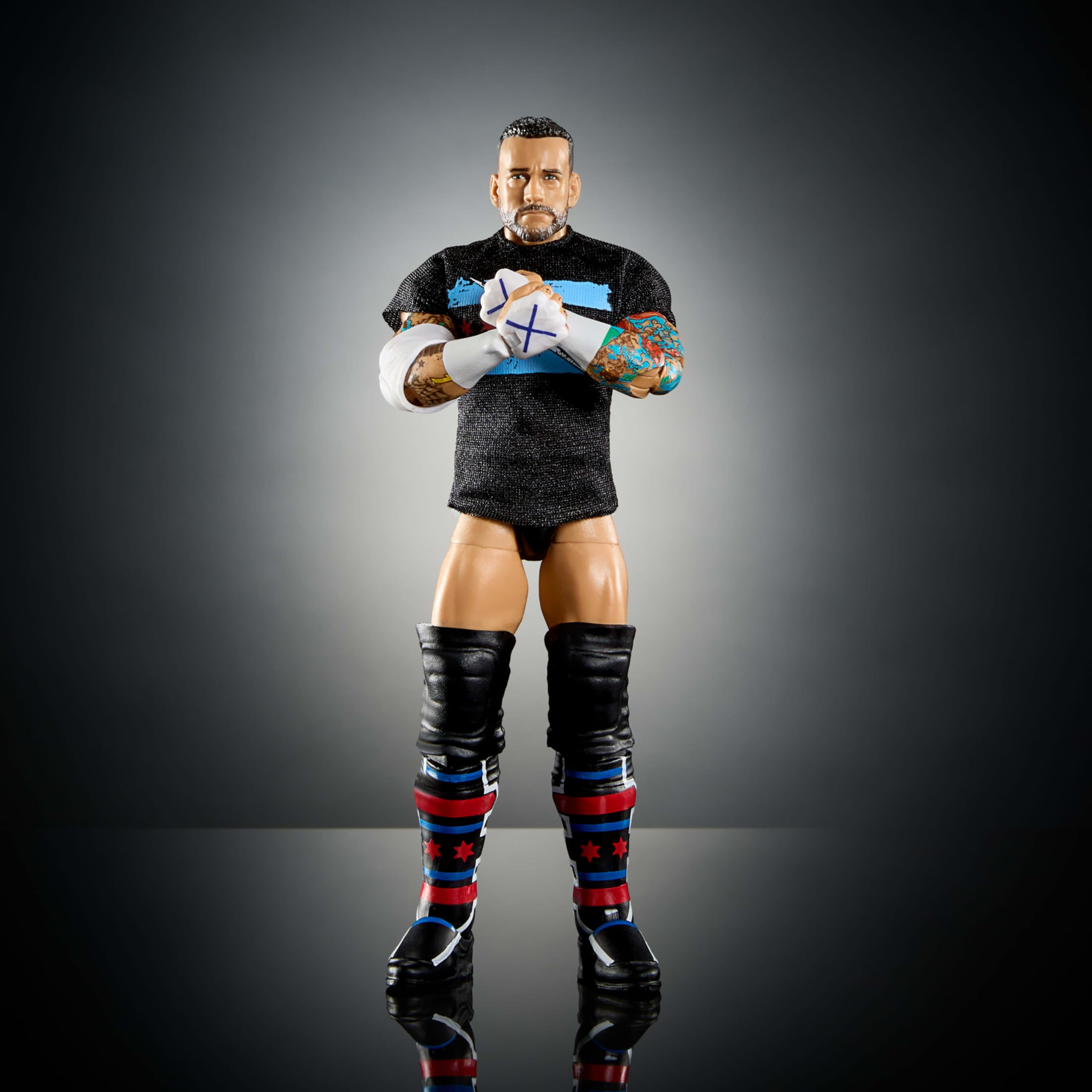 Foto 4 | Figura De Acción Mattel Wwe Elite Cm Punk Series #115 15cm - Venta Internacional.