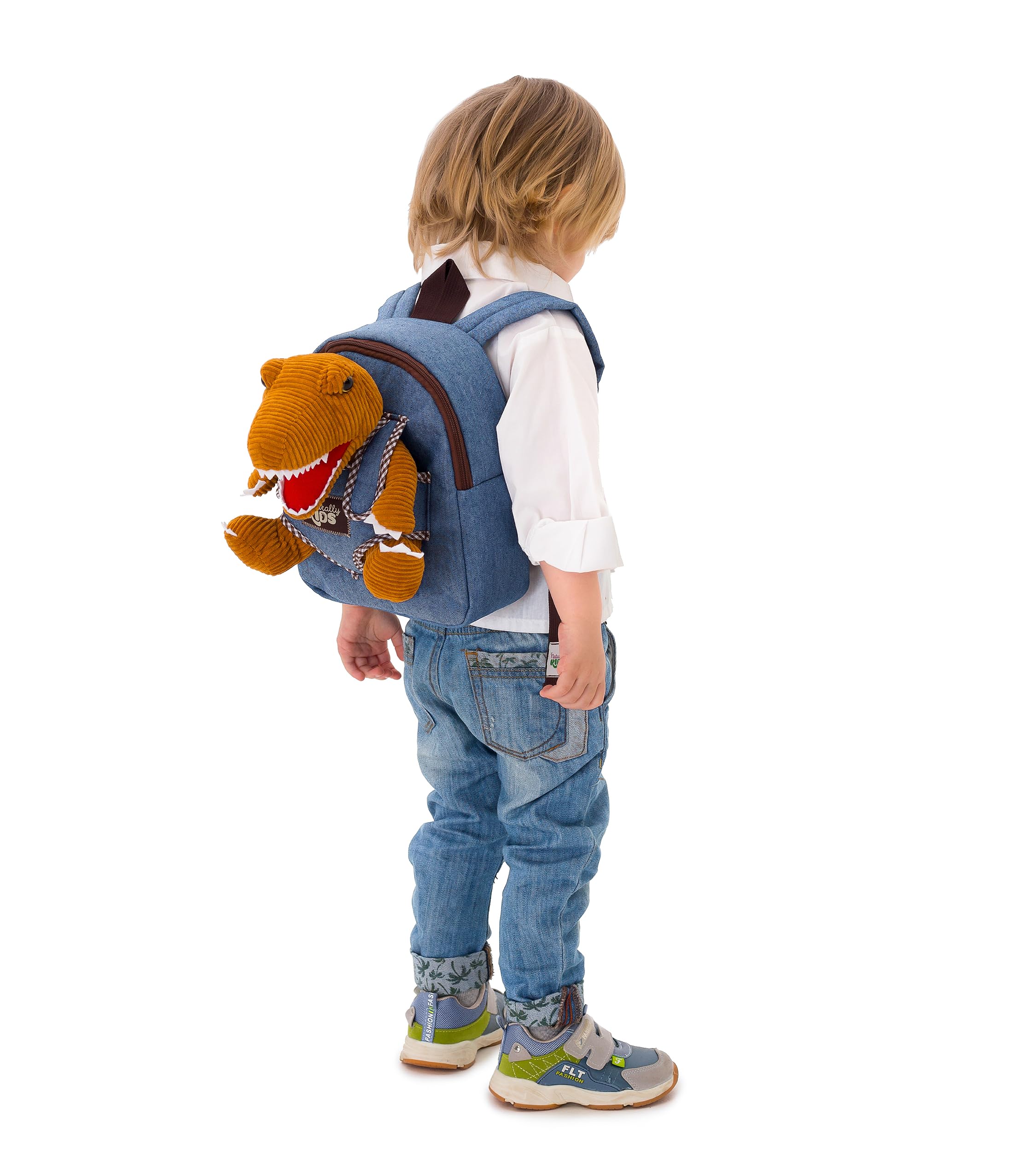 Foto 8 pulgar | Mochila Naturally Kids Con Forma De Dinosaurio Para Niños De 2 A 5 Años - Venta Internacional.