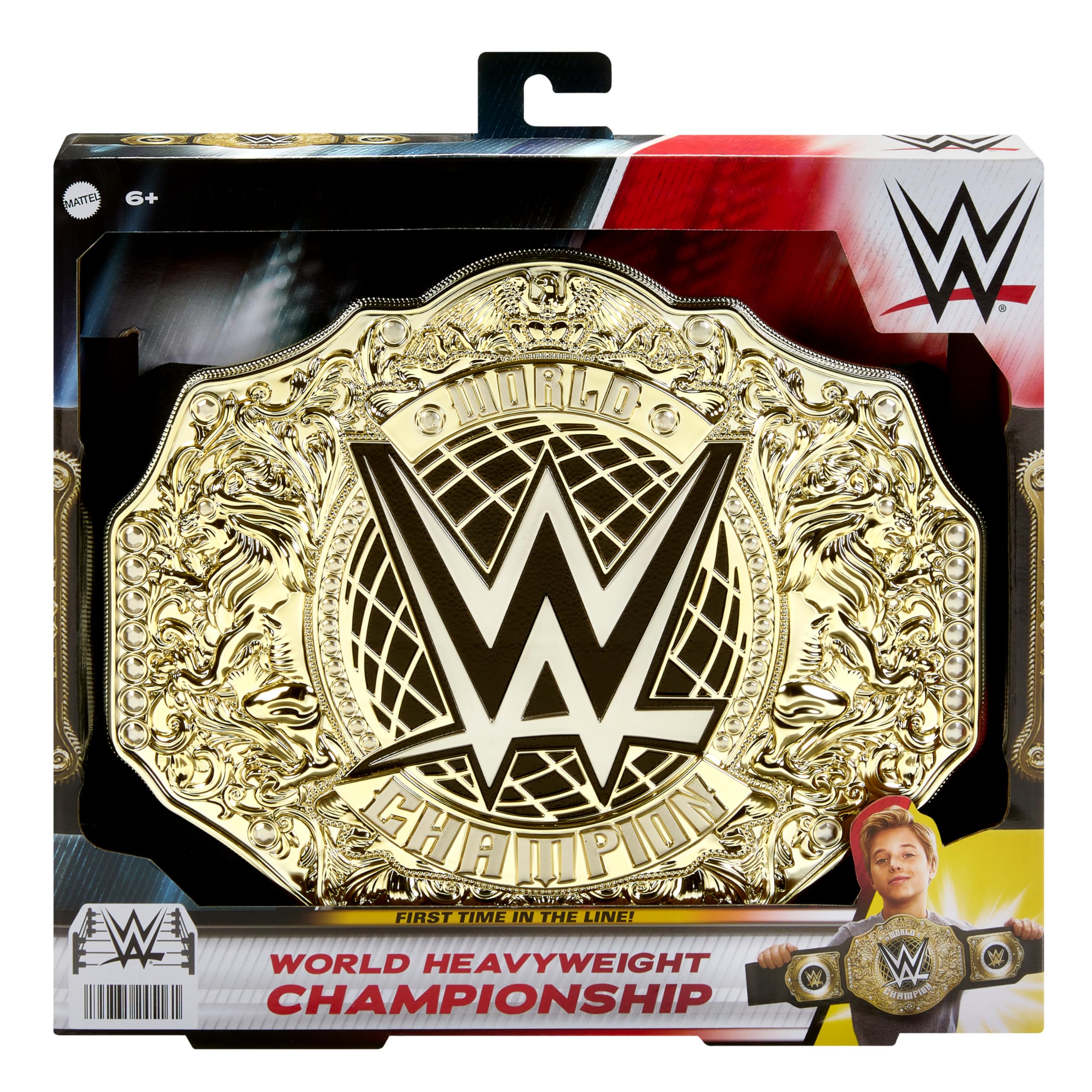 Foto 5 | Título De Campeonato Mattel Wwe World Heavyweight 3+ Feet - Venta Internacional.