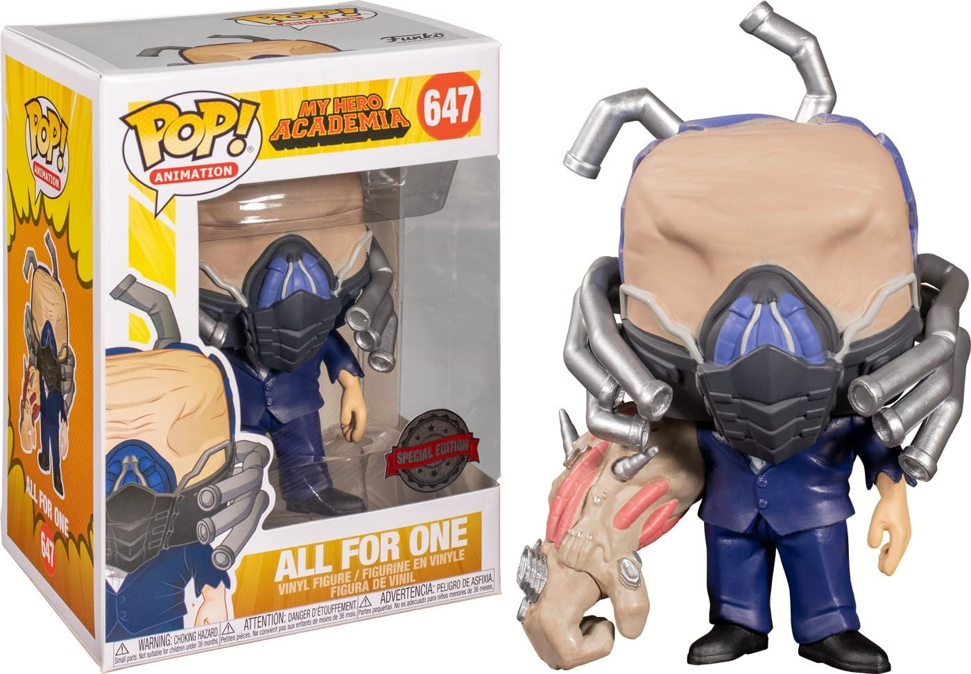 Foto 2 pulgar | Funko All For One 647 Special Edition (my Hero Academia)