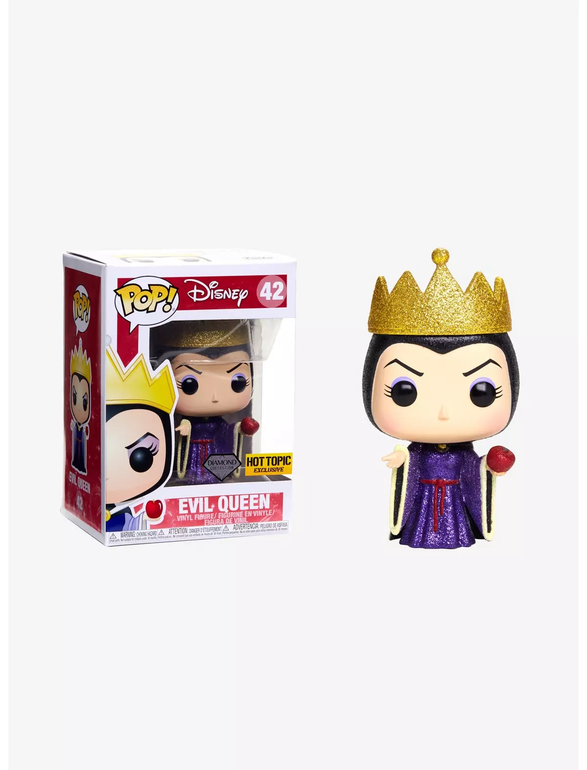 Foto 2 pulgar | Funko Evil Queen 42 Diamond Disney Hot Topic Exclusivo