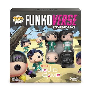 Foto 1 | Juego De Mesa Funkoverse Squid Game 100, Paquete De 4 Con Funko Pop! - Venta Internacional.