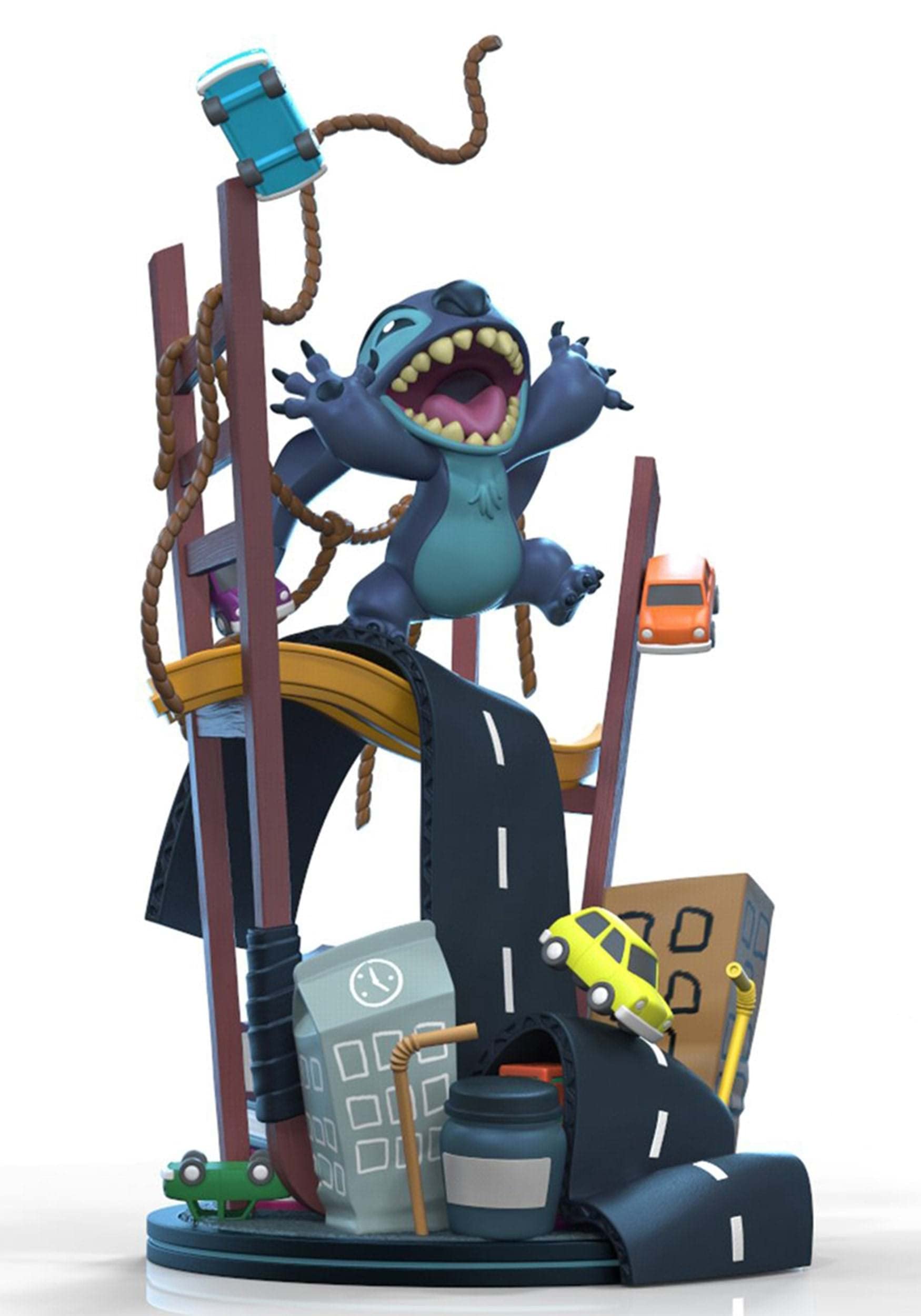Foto 1 | Figura QMx Quantum Mechanix Stitch X San Francisco 20 cm - Venta Internacional
