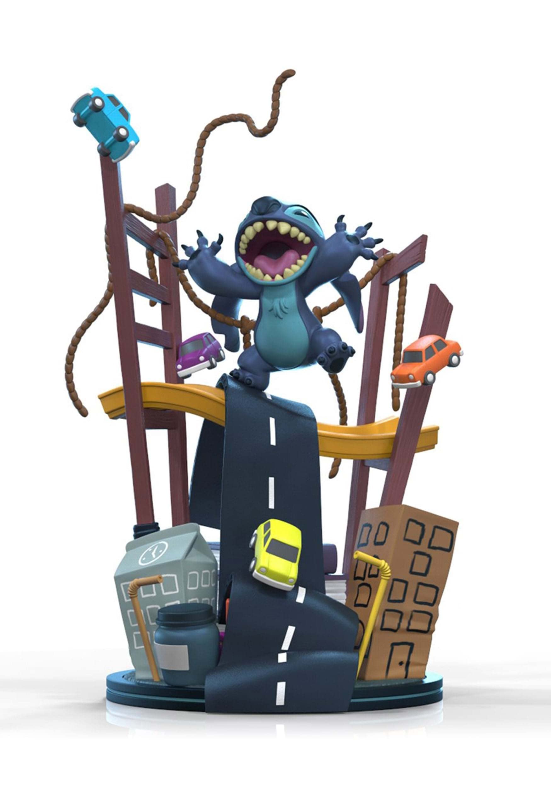 Foto 4 pulgar | Figura QMx Quantum Mechanix Stitch X San Francisco 20 cm - Venta Internacional