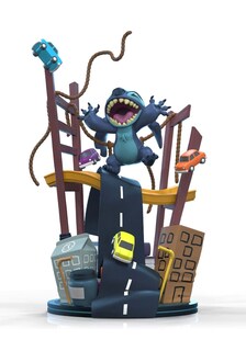 Foto 3 | Figura QMx Quantum Mechanix Stitch X San Francisco 20 cm - Venta Internacional