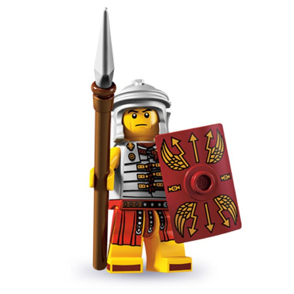 Foto 2 pulgar | Minifiguras Lego Series 6 Roman Soldier Con Escudo Y Lanza - Venta Internacional.