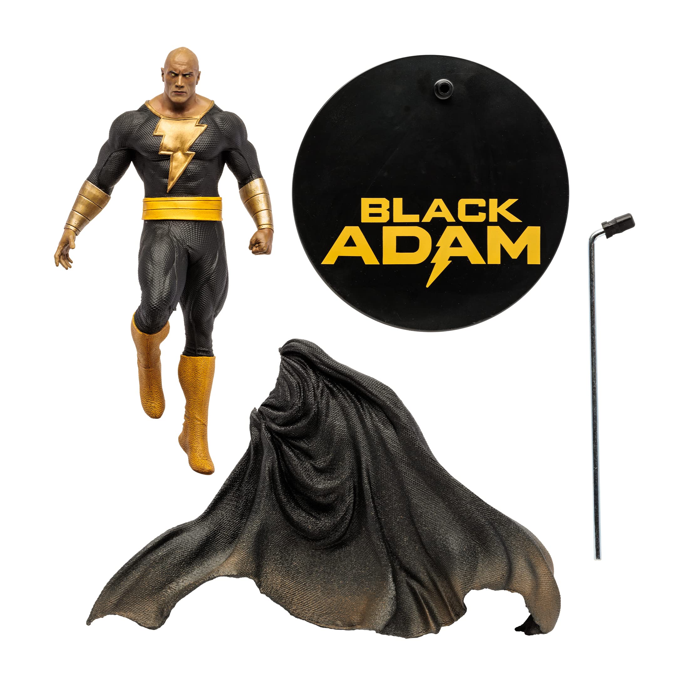 Foto 8 pulgar | Estatua Mcfarlane Toys Dc Direct Black Adam Dc Movie 30 Cm - Venta Internacional.