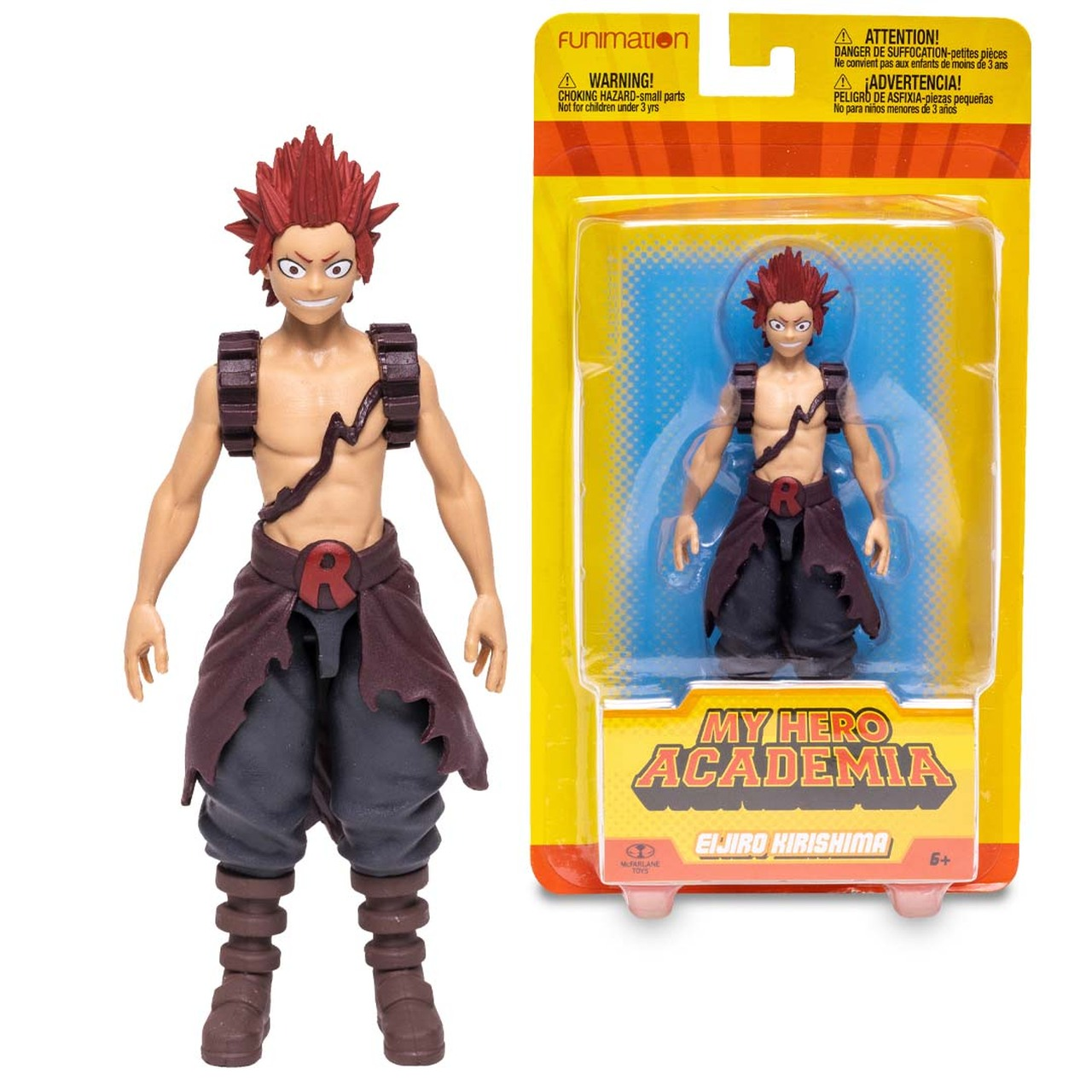 Foto 3 pulgar | My Hero Academia Figures S03 5'' Scale Eijiro Kirishima