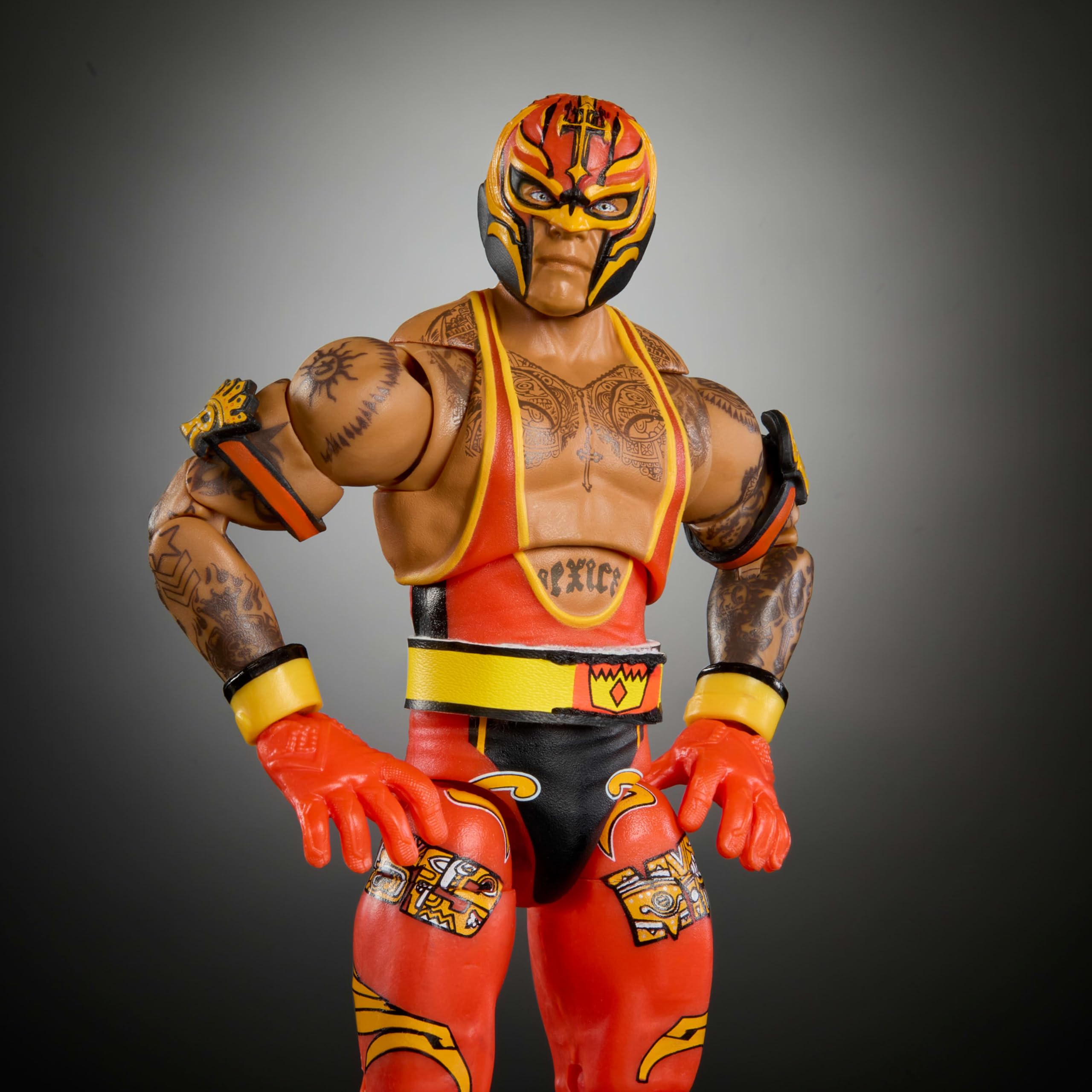 Foto 4 pulgar | Figura De Acción Mattel Wwe Ultimate Edition Rey Mysterio De 6 Pulgadas - Venta Internacional.