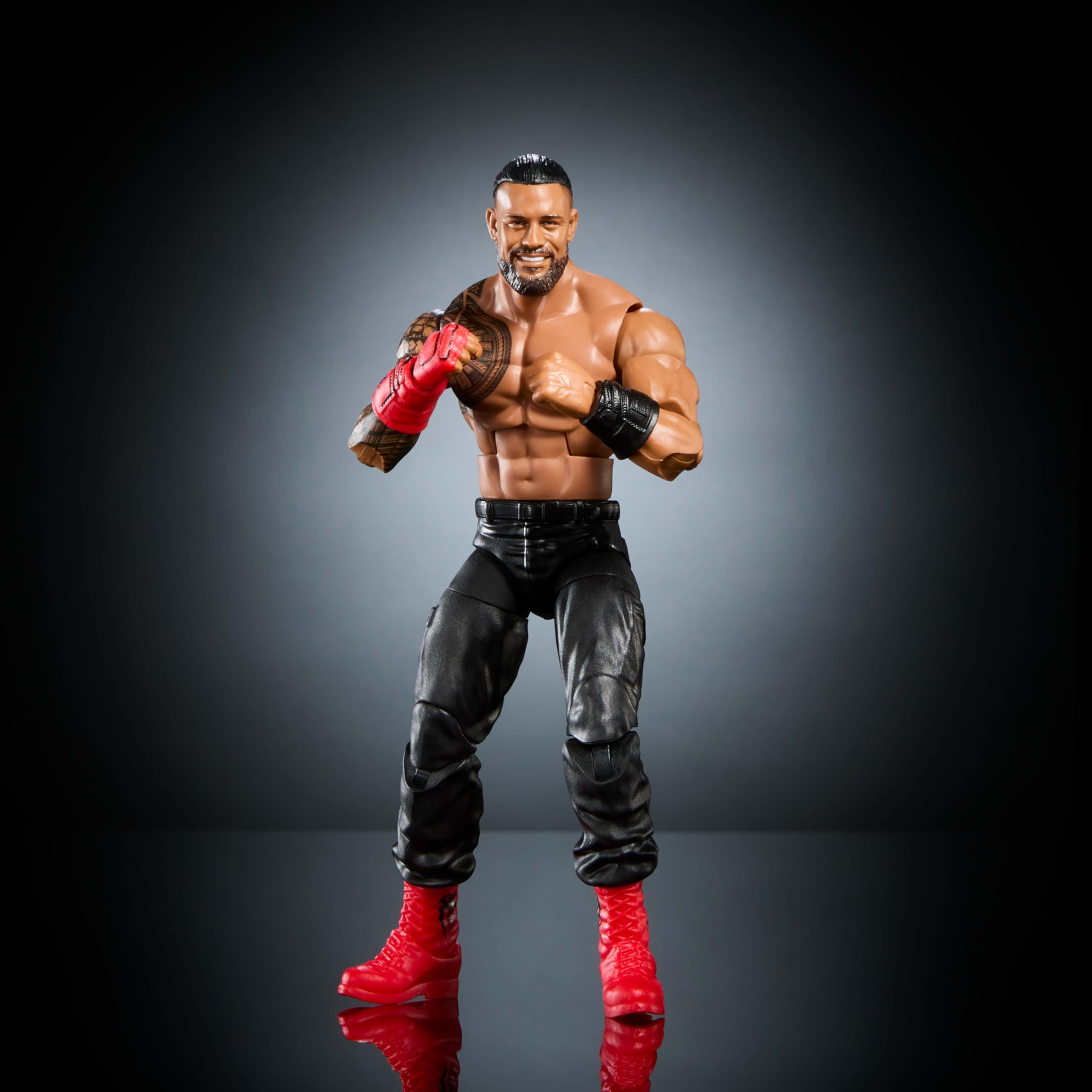 Foto 4 pulgar | Figura De Acción Mattel Wwe Summerslam Roman Reigns - Venta Internacional.