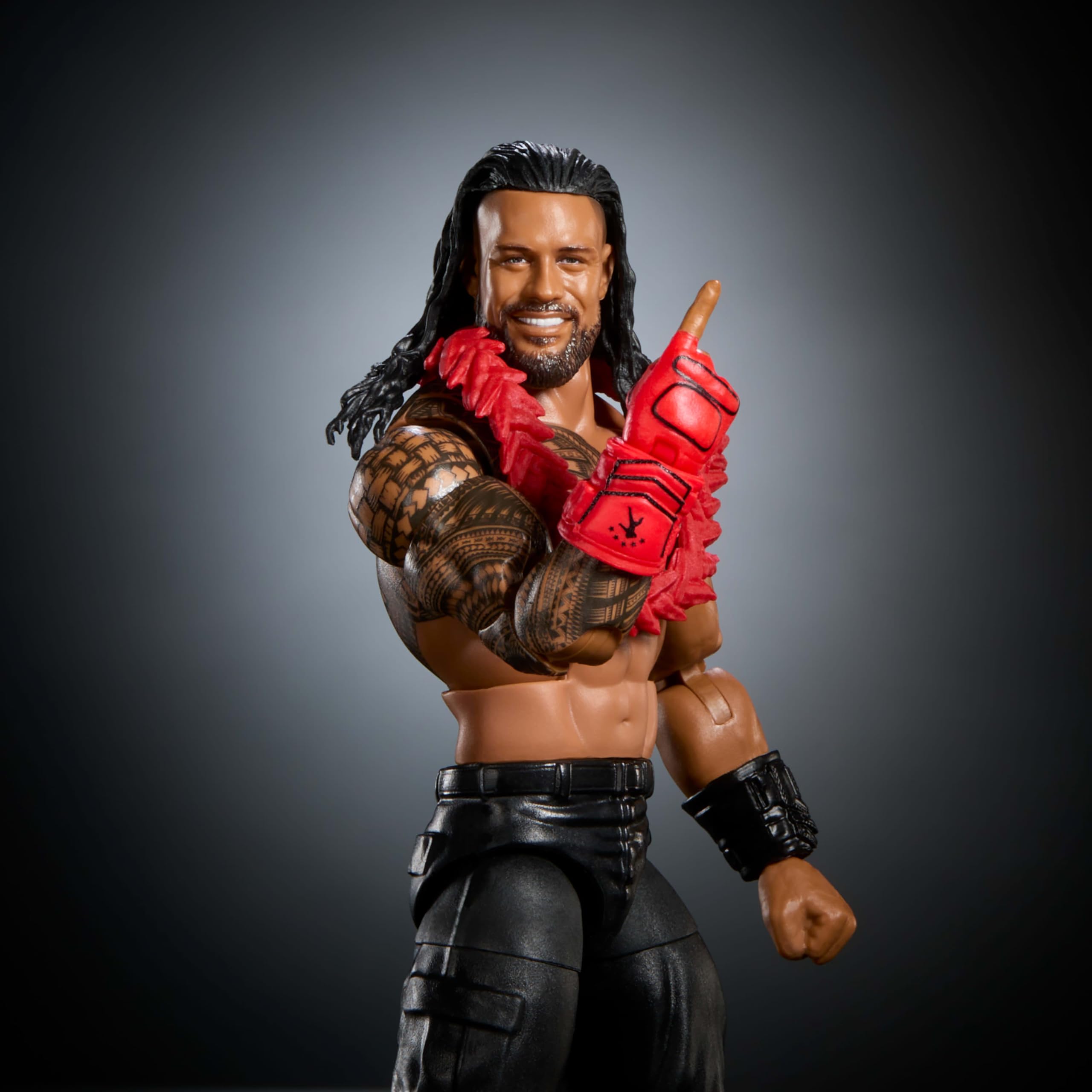 Foto 4 | Figura De Acción Mattel Wwe Summerslam Roman Reigns - Venta Internacional.