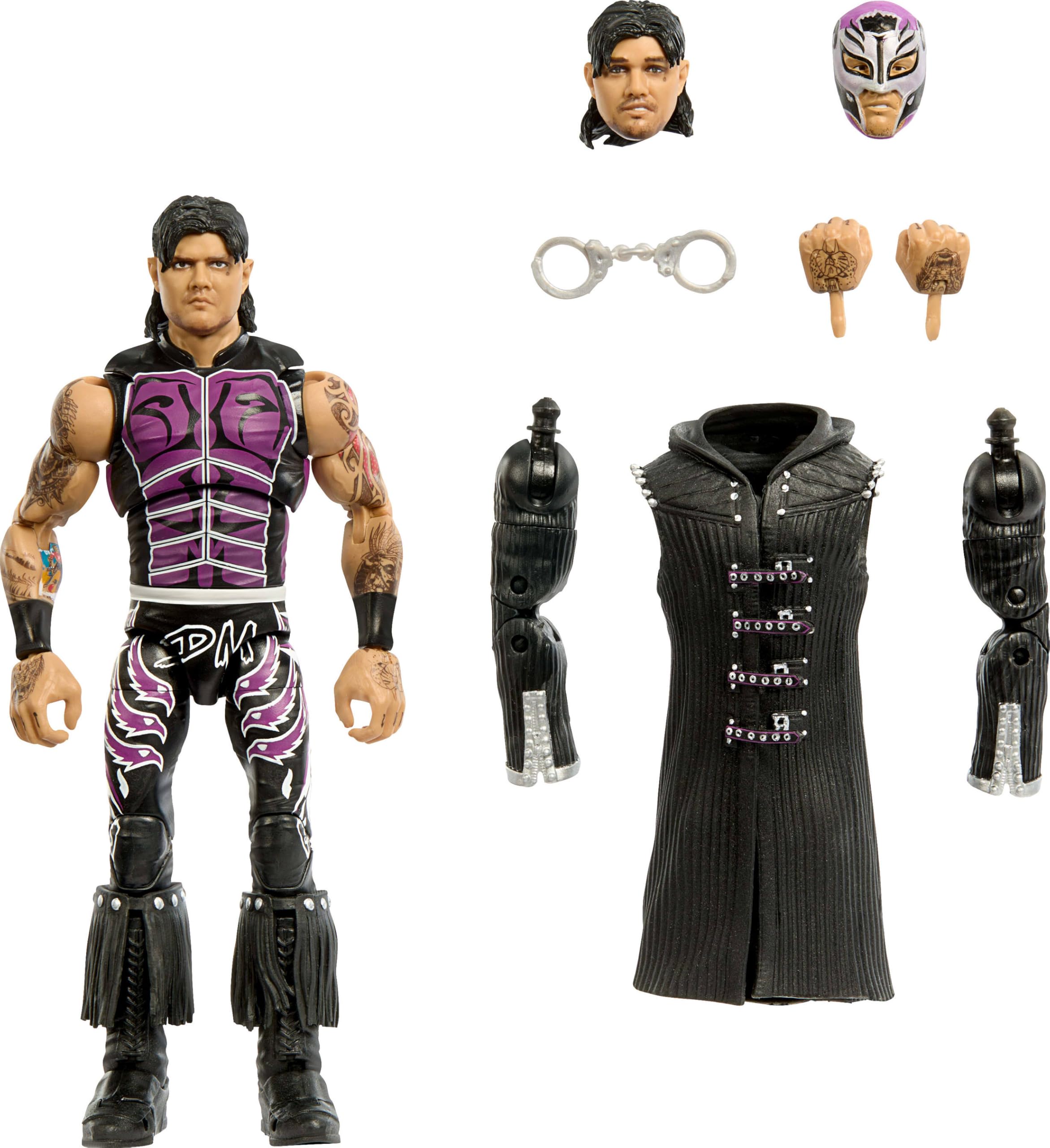 Foto 2 pulgar | Figura De Acción Mattel Wwe Ultimate Edition 6 Pulgadas Dominik Mysterio - Venta Internacional.