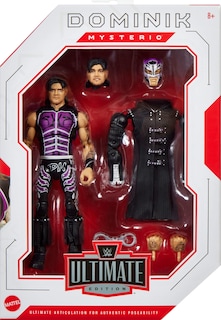 Foto 2 | Figura De Acción Mattel Wwe Ultimate Edition 6 Pulgadas Dominik Mysterio - Venta Internacional.