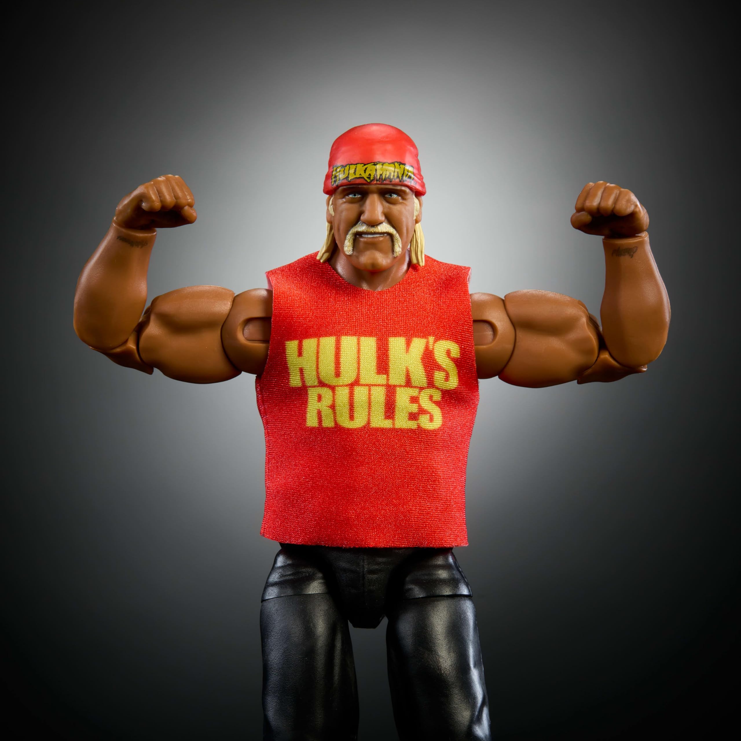 Foto 4 pulgar | Figura De Acción Mattel Wwe Elite Collection Hulk Hogan Wrestlemania - Venta Internacional.