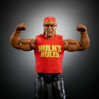 Foto 3 | Figura De Acción Mattel Wwe Elite Collection Hulk Hogan Wrestlemania - Venta Internacional.