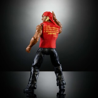 Foto 6 | Figura De Acción Mattel Wwe Elite Collection Hulk Hogan Wrestlemania - Venta Internacional.