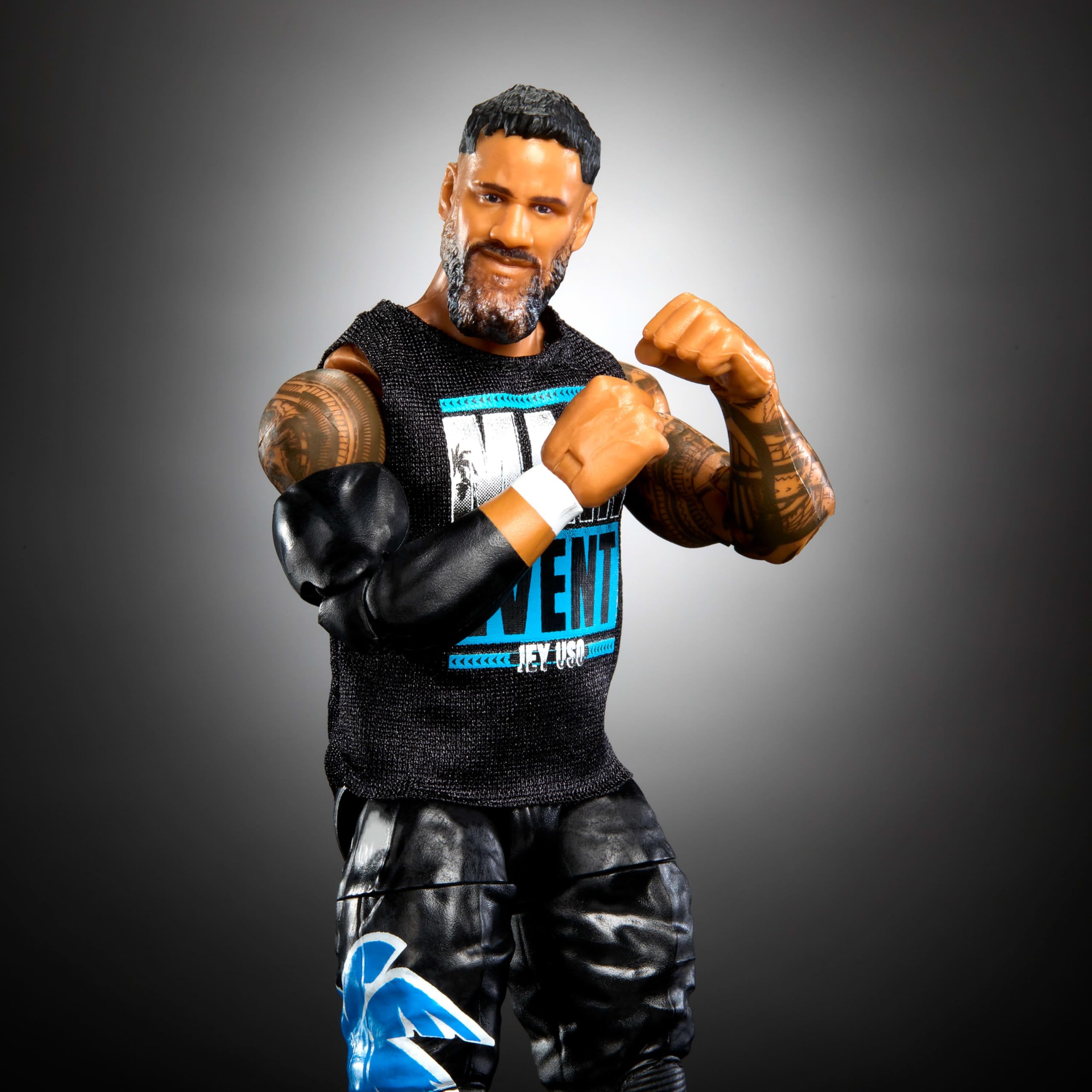Foto 4 pulgar | Figura De Acción Mattel Wwe Top Picks Elite Jey Uso De 6 Pulgadas - Venta Internacional.