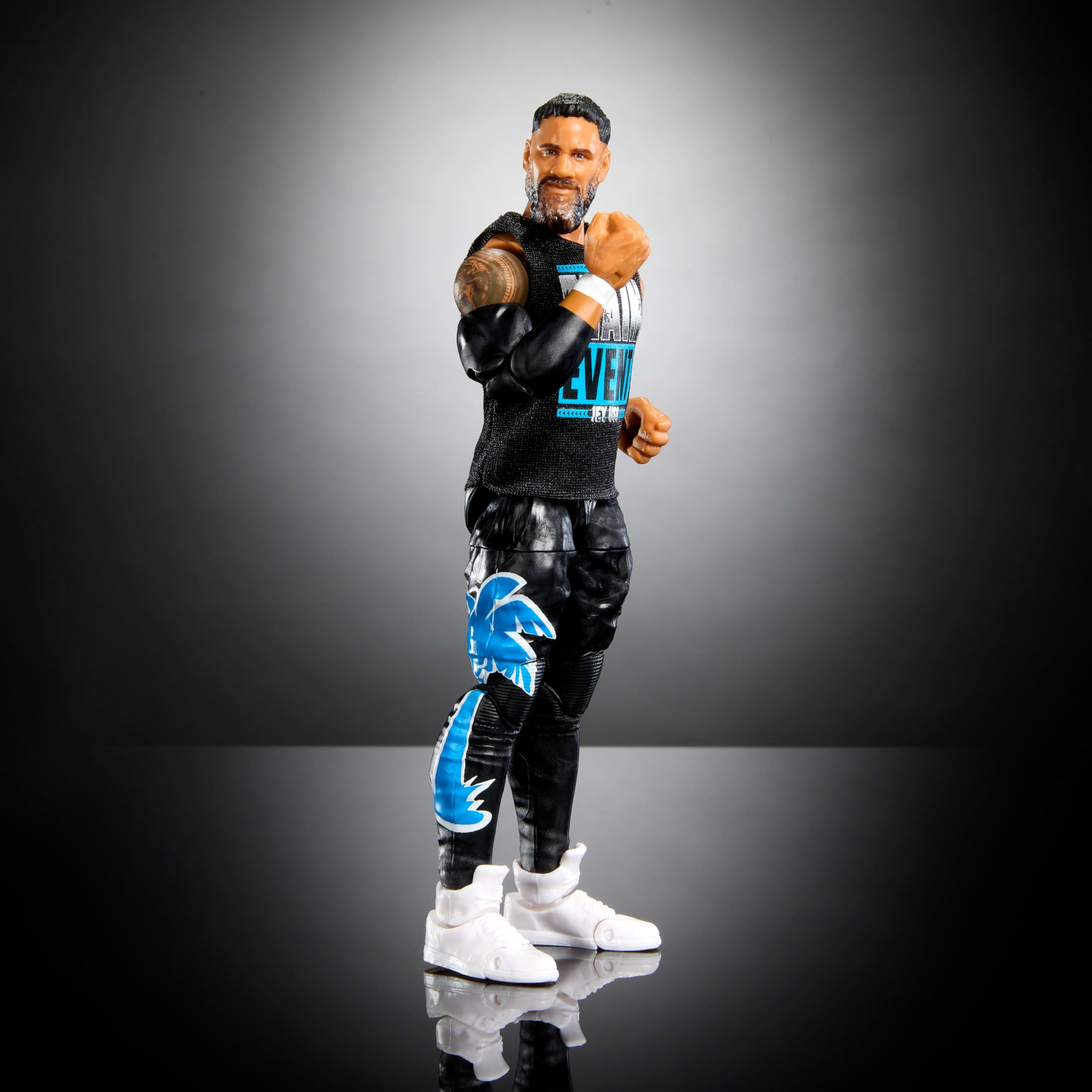 Foto 6 pulgar | Figura De Acción Mattel Wwe Top Picks Elite Jey Uso De 6 Pulgadas - Venta Internacional.