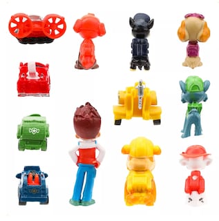 Foto 2 | Figuras Paw Patrol Lab.G Multicolores 12 Piezas