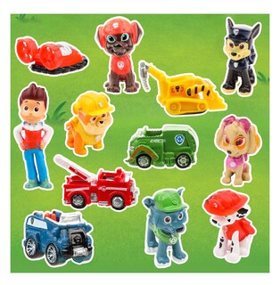 Foto 4 | Figuras Paw Patrol Lab.G Multicolores 12 Piezas