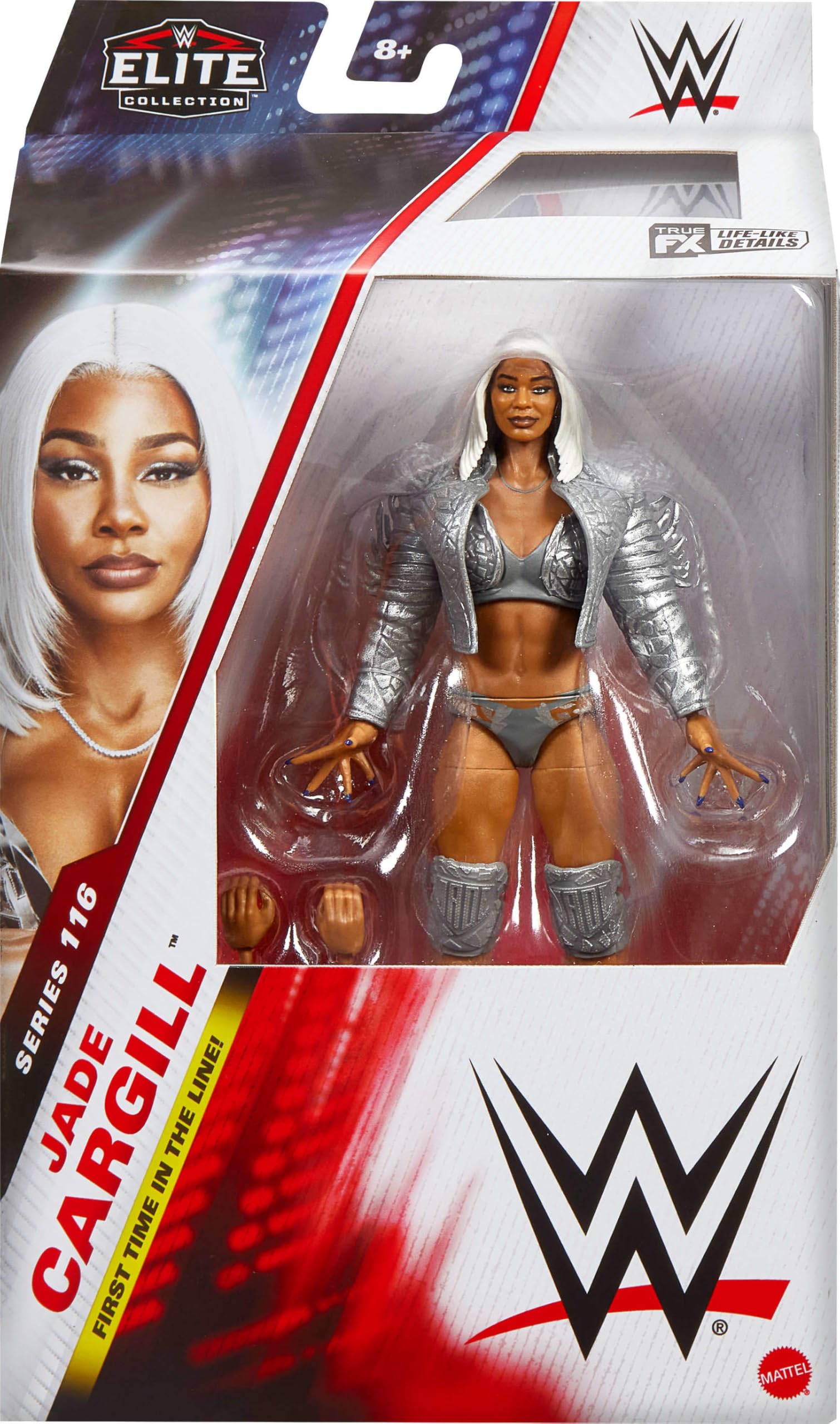 Foto 2 | Figura de Acción Mattel WWE Elite Jade Cargill - Venta Internacional