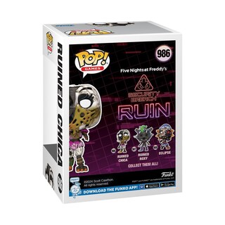 Foto 3 | Figura De Acción Funko Pop! Juegos: Five Nights At Freddy's Ruin Chica - Venta Internacional.
