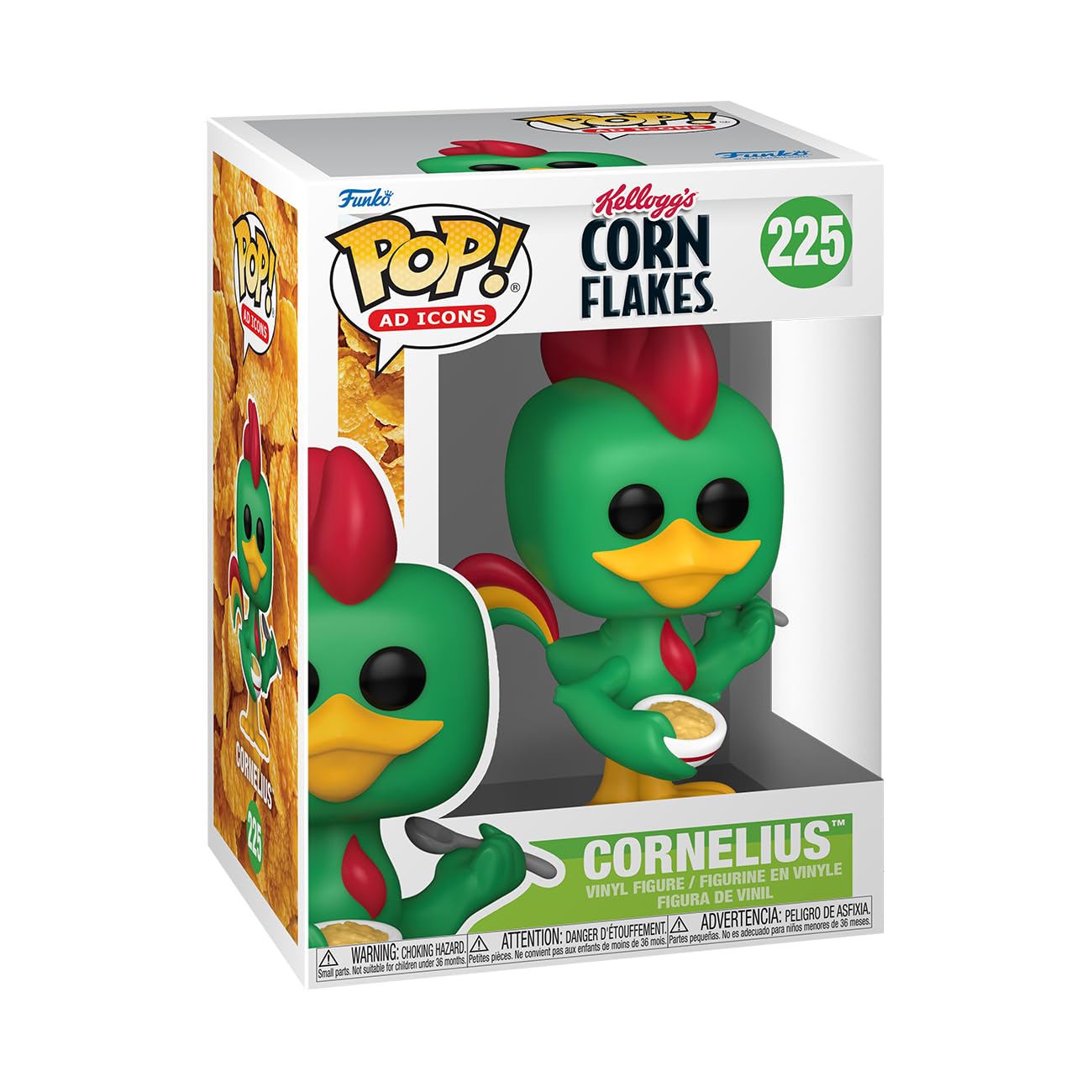 ¡funko Pop! Figura De Cornelius En Forma De Maíz De Kellogg's Corn Flakes - Venta Internacional.