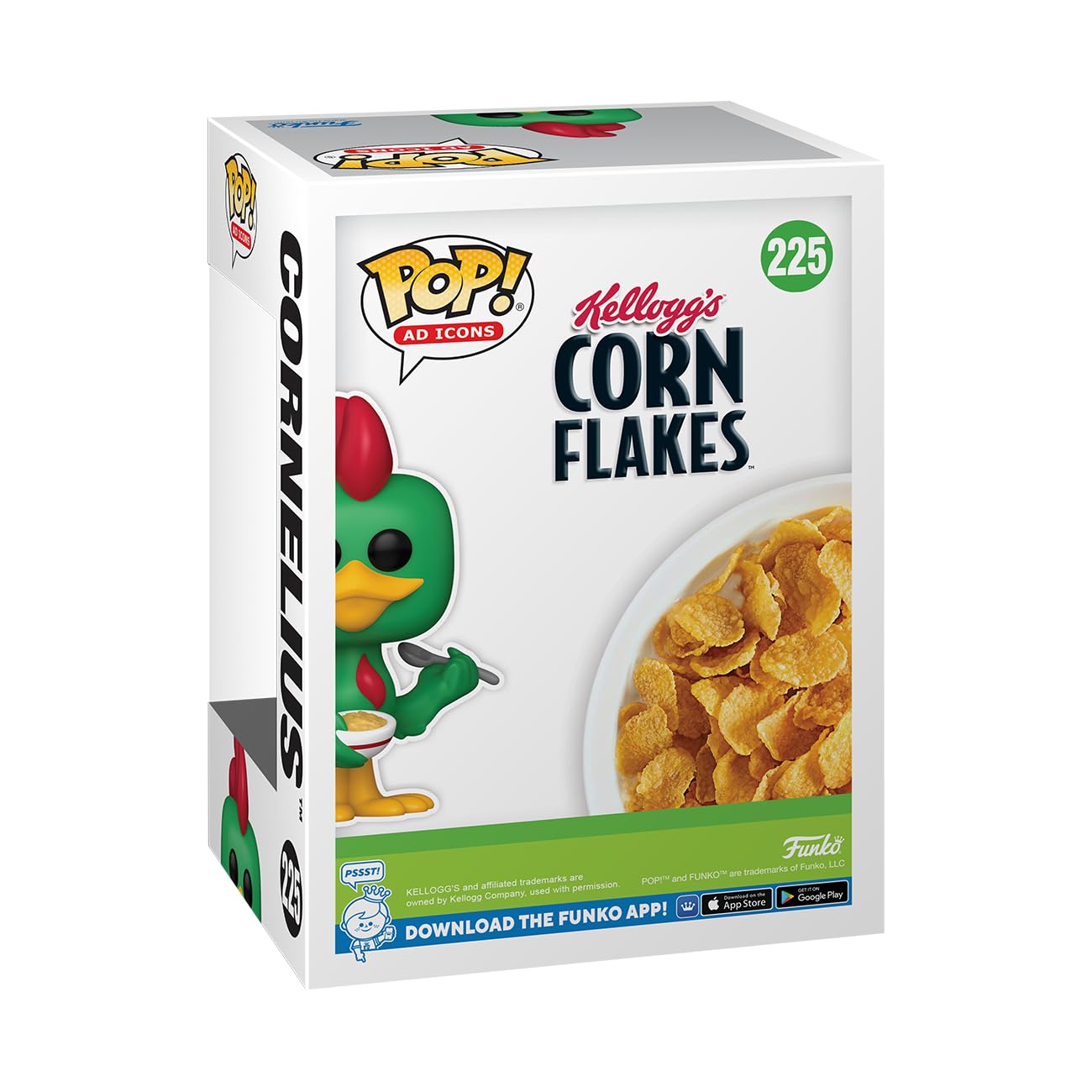 Foto 4 pulgar | ¡funko Pop! Figura De Cornelius En Forma De Maíz De Kellogg's Corn Flakes - Venta Internacional.