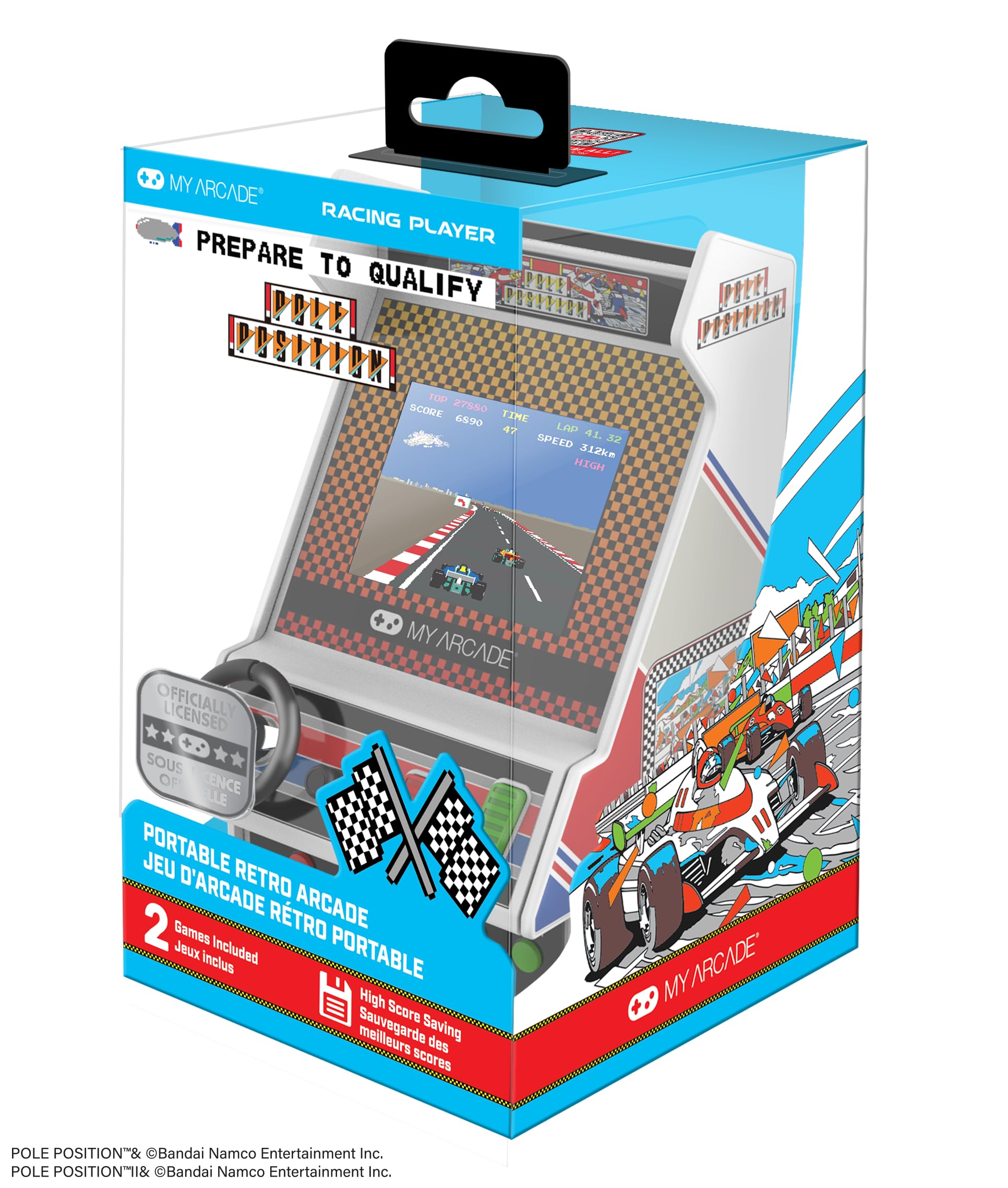 Miniconsola De Videojuegos Arcade My Arcade Pole Position Racing - Venta Internacional.