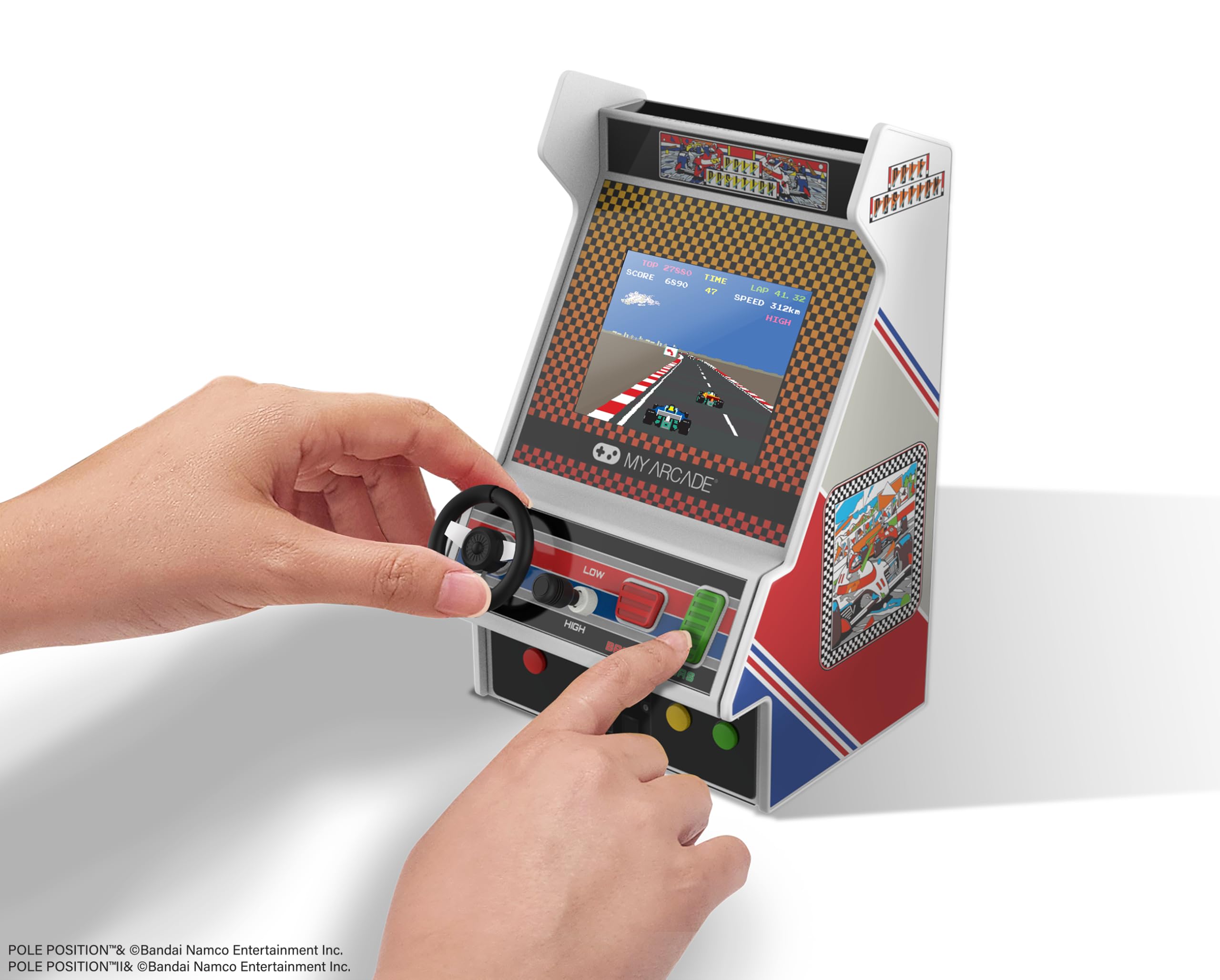 Foto 5 pulgar | Miniconsola De Videojuegos Arcade My Arcade Pole Position Racing - Venta Internacional.