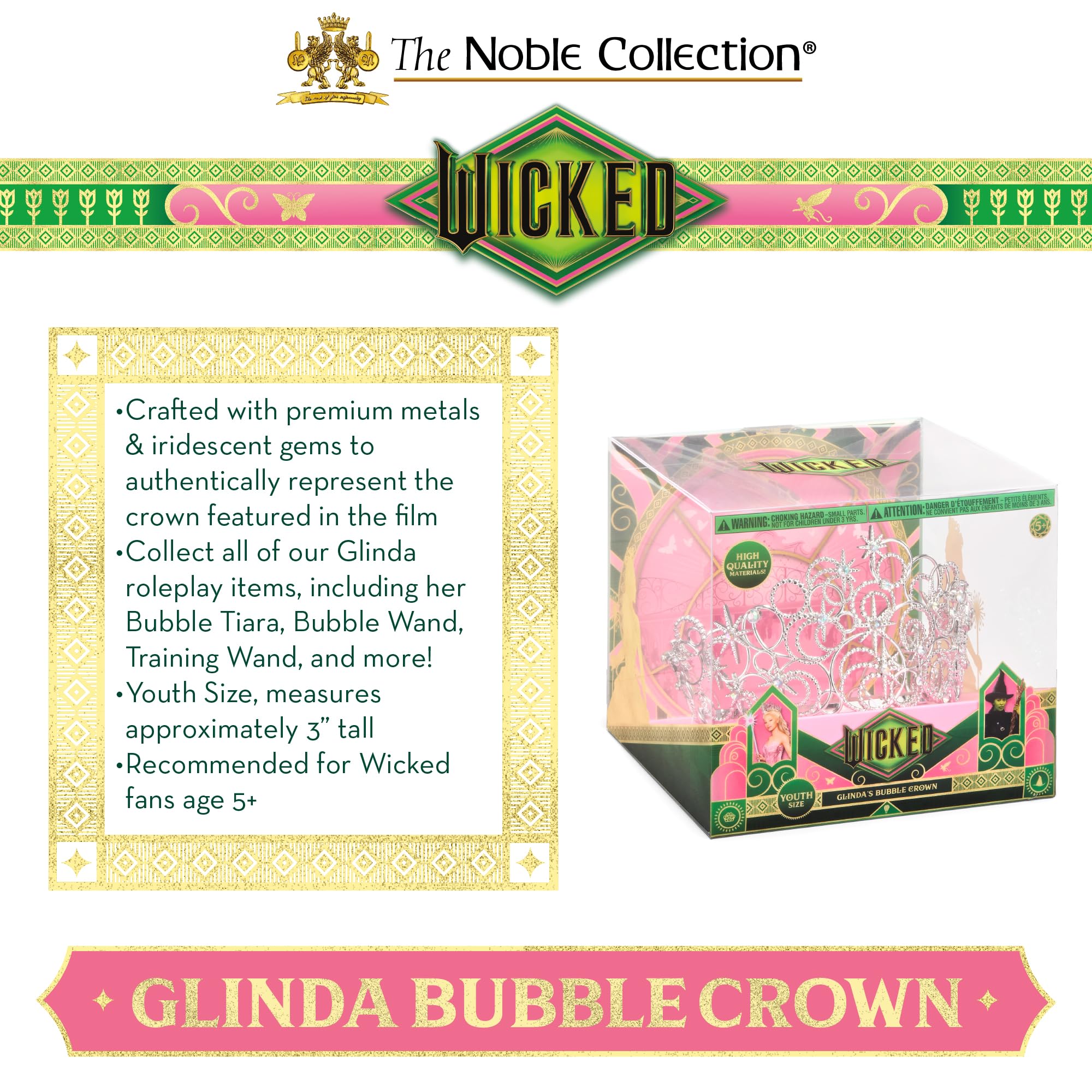 Foto 6 | Réplica De La Corona De Burbujas De La Malvada Corona De Burbujas De Glinda - Venta Internacional.