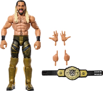 Foto 1 | Figura De Acción Mattel Wwe Elite Seth Rollins De 6 Pulgadas Con Acc - Venta Internacional.