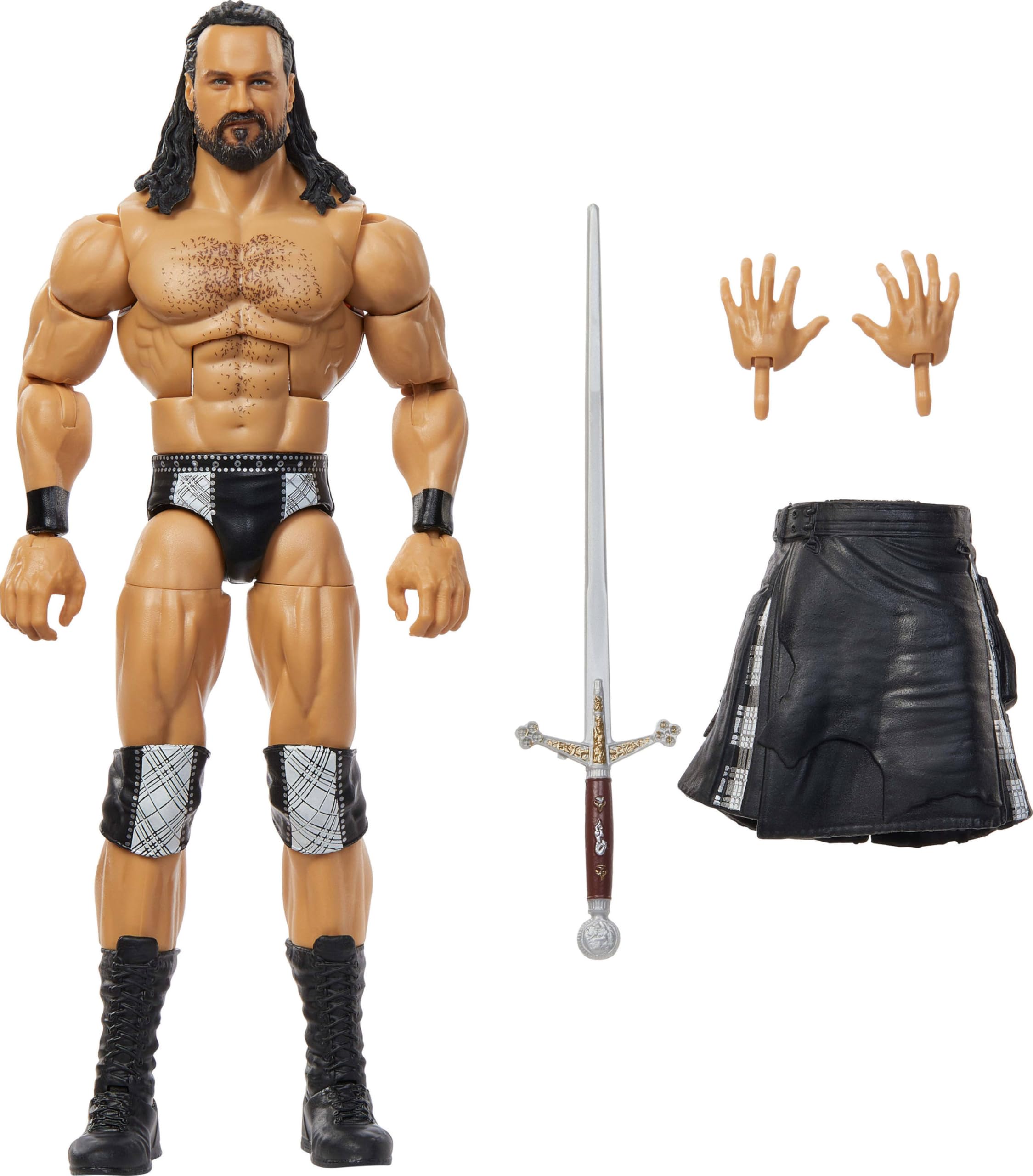 Figura De Acción Mattel Wwe Elite Series #115 Drew Mcintyre De 6 Pulgadas - Venta Internacional.