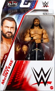 Foto 2 | Figura De Acción Mattel Wwe Elite Series #115 Drew Mcintyre De 6 Pulgadas - Venta Internacional.