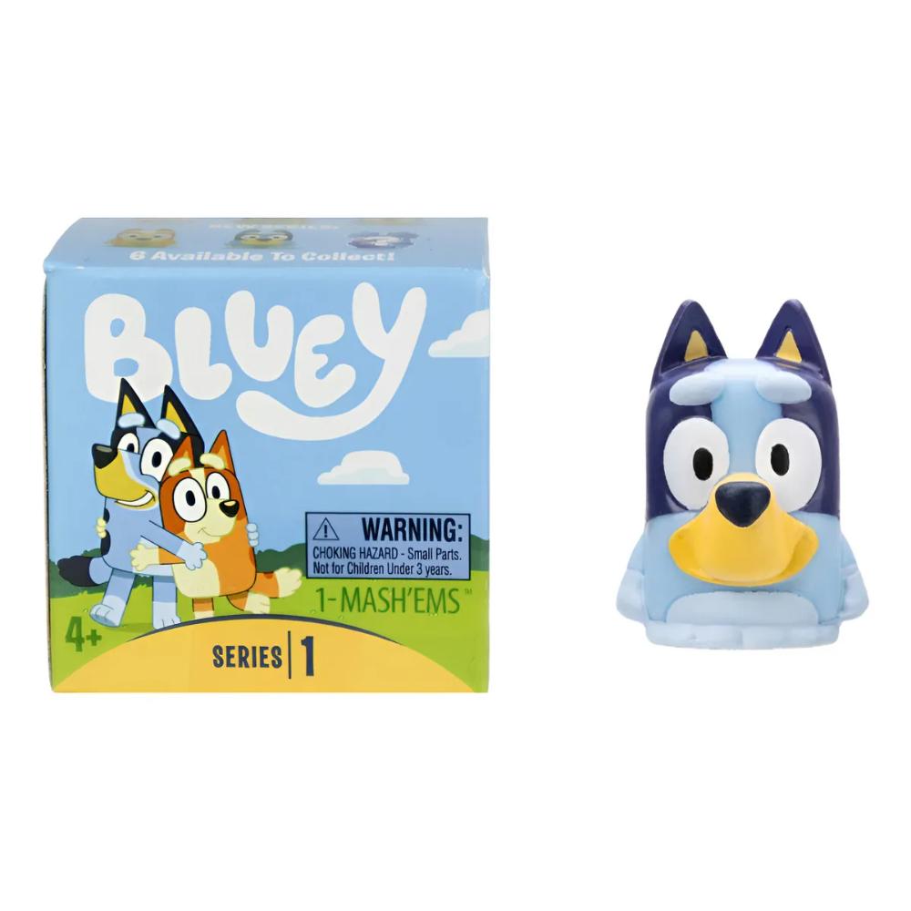 Foto 2 pulgar | Mash'ems Super Squishy Bluey Serie 1 color azul