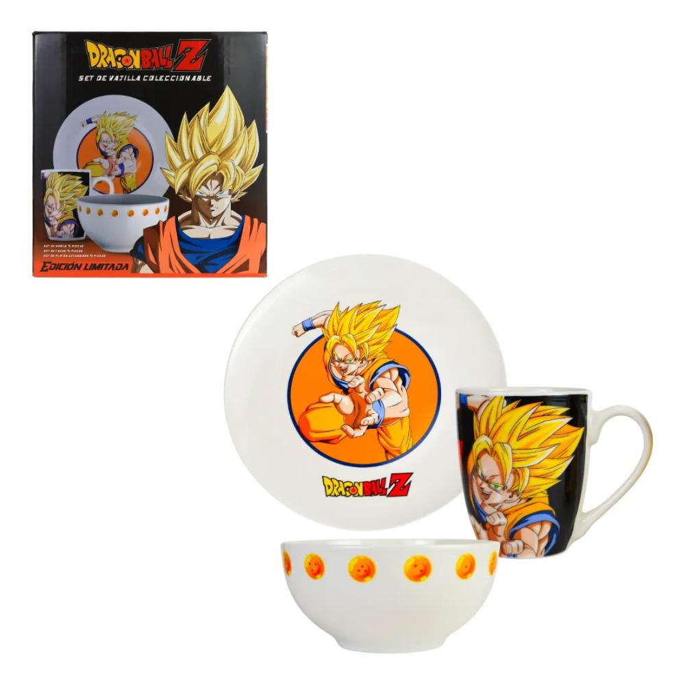 Foto 2 pulgar | Geek Industry / Dragon Ball Z / Vajilla 2 Dragon Ball 12 Pzas. Edición Limitada