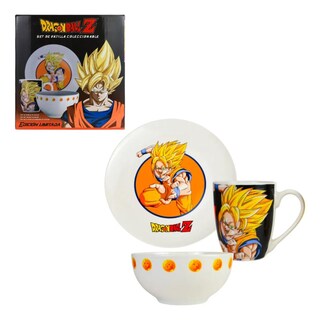 Foto 1 | Geek Industry / Dragon Ball Z / Vajilla 2 Dragon Ball 12 Pzas. Edición Limitada