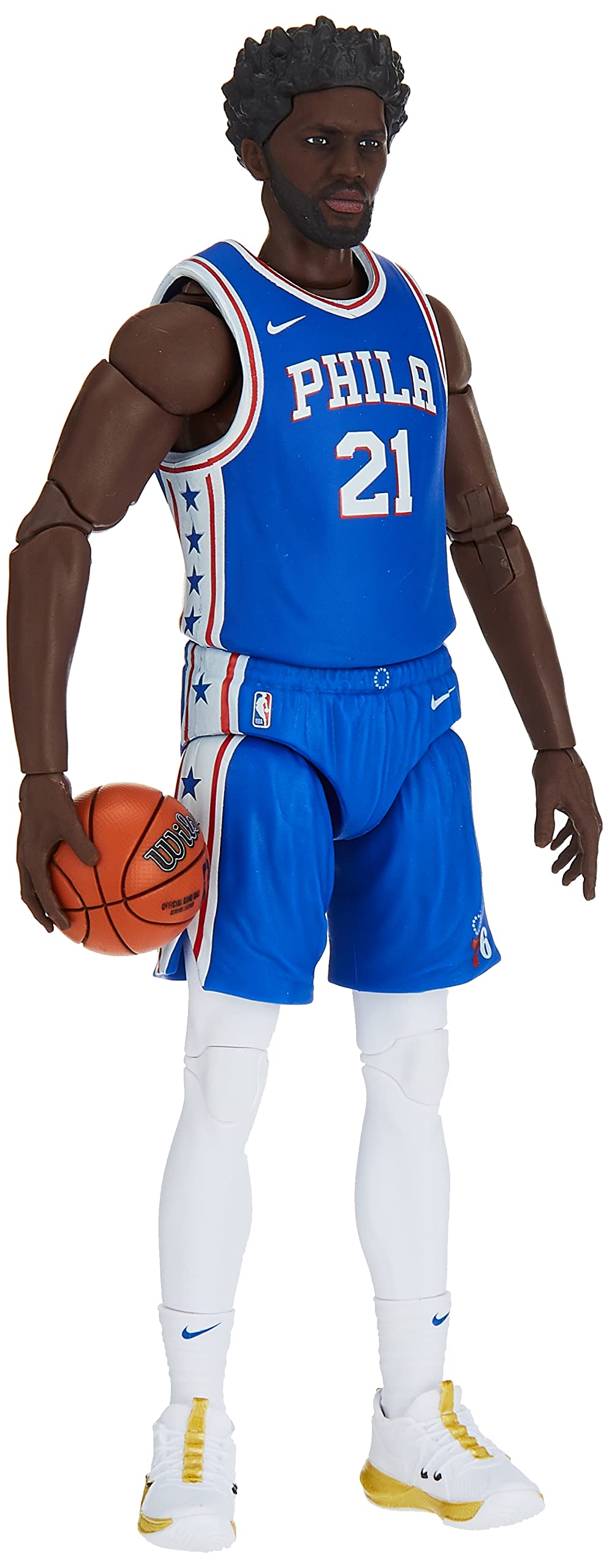Figura De Acción: Alineación Inicial De Hasbro, Serie 1 De La Nba, Joel Embiid - Venta Internacional.