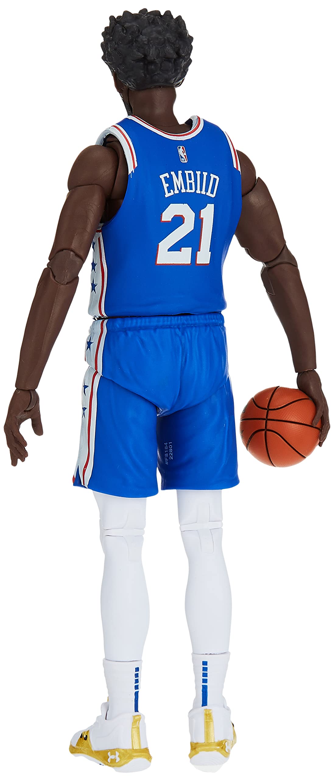 Foto 3 pulgar | Figura De Acción: Alineación Inicial De Hasbro, Serie 1 De La Nba, Joel Embiid - Venta Internacional.