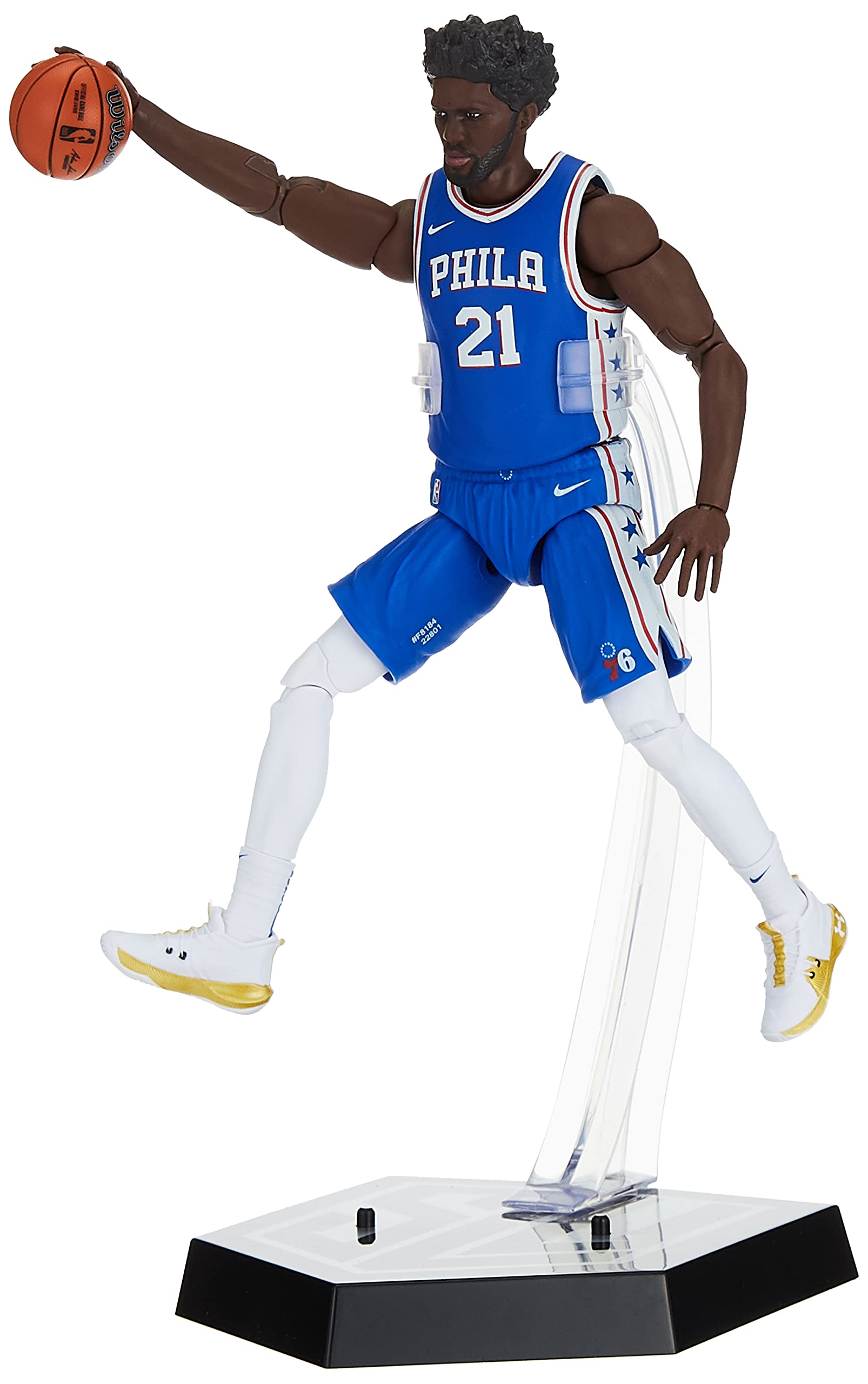 Foto 4 pulgar | Figura De Acción: Alineación Inicial De Hasbro, Serie 1 De La Nba, Joel Embiid - Venta Internacional.