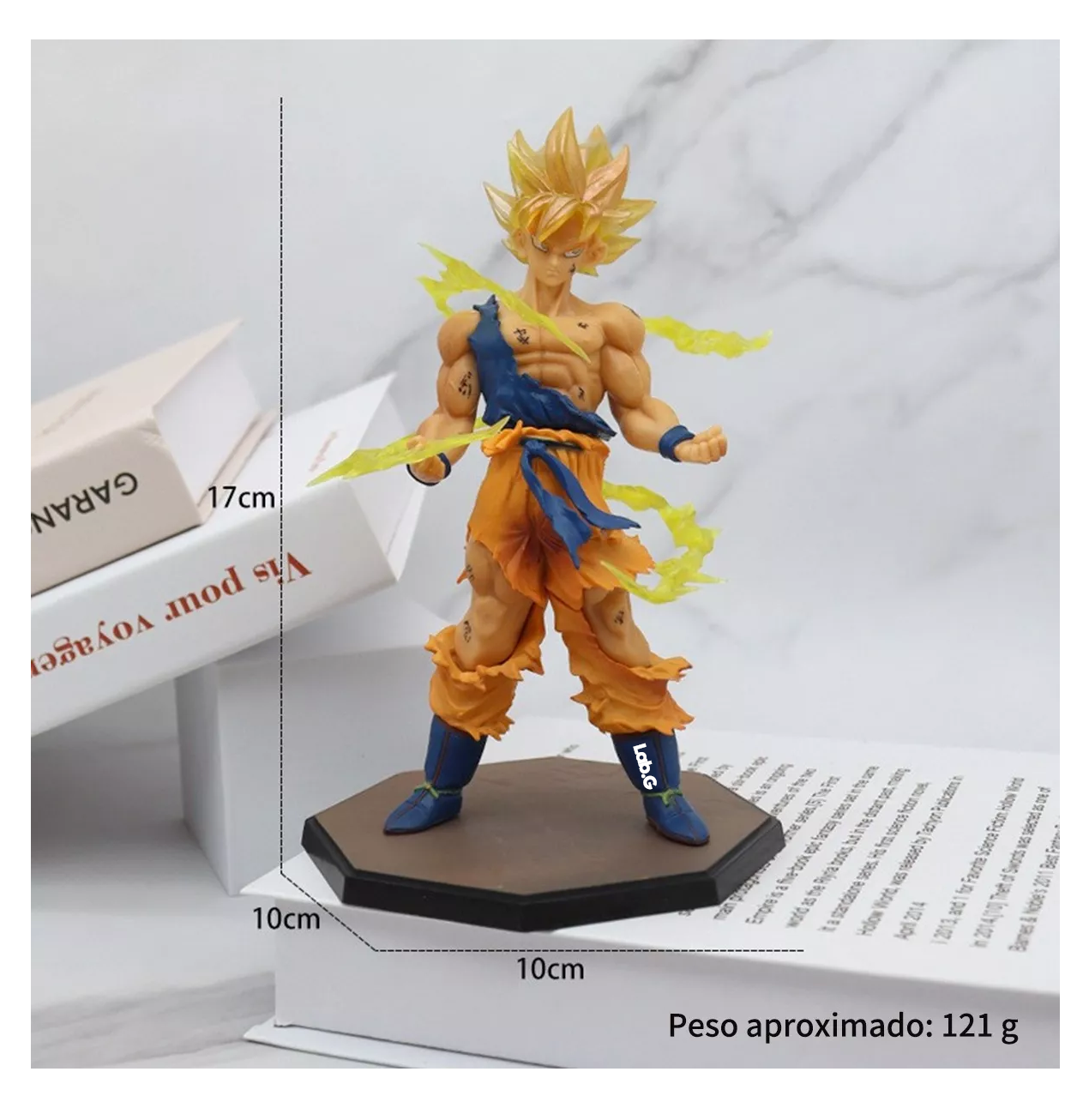Foto 5 pulgar | Figura Goku Juguetes De Coleccion Lab.g Gadgets Dragon Ball