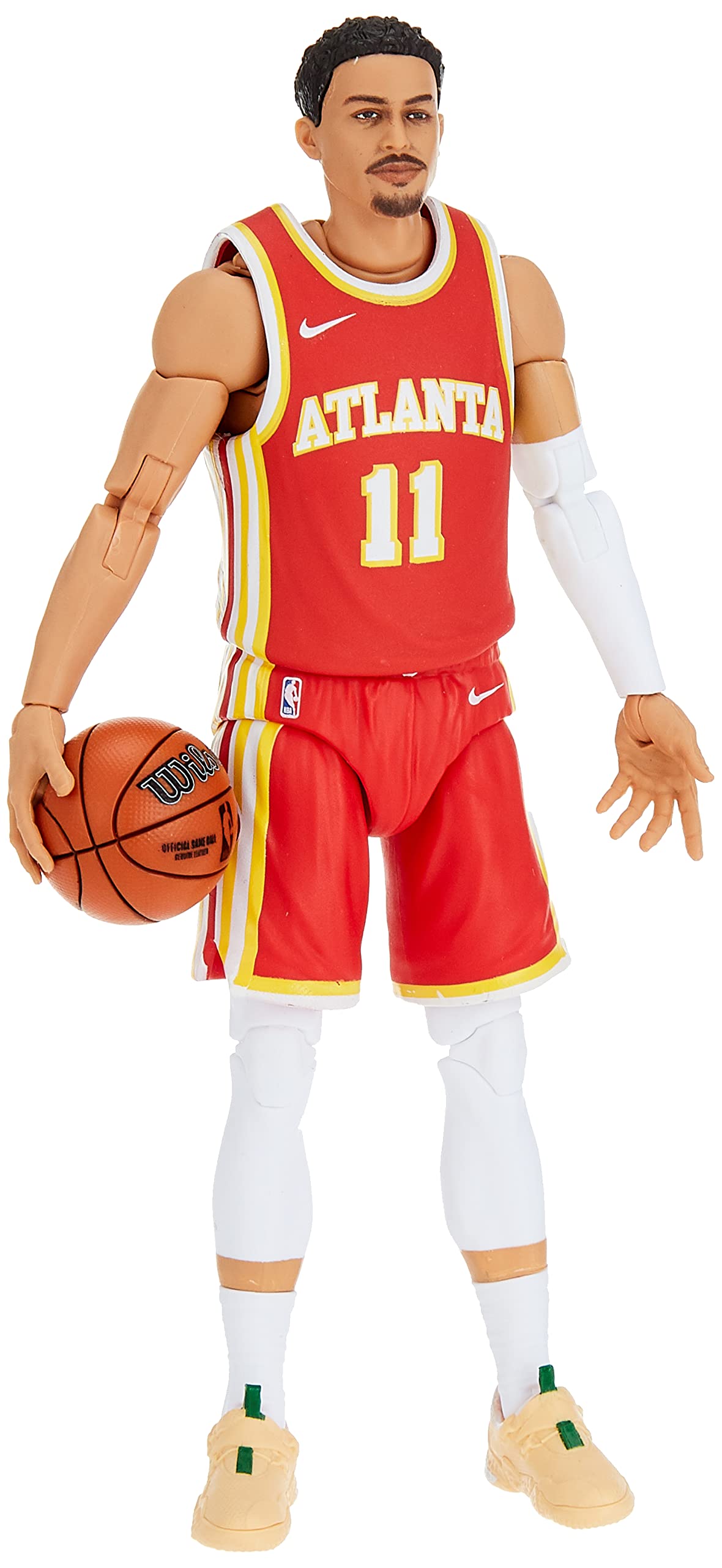 Figura De Acción: Alineación Inicial De La Serie 1 De La Nba De Hasbro: Trae Young - Venta Internacional.